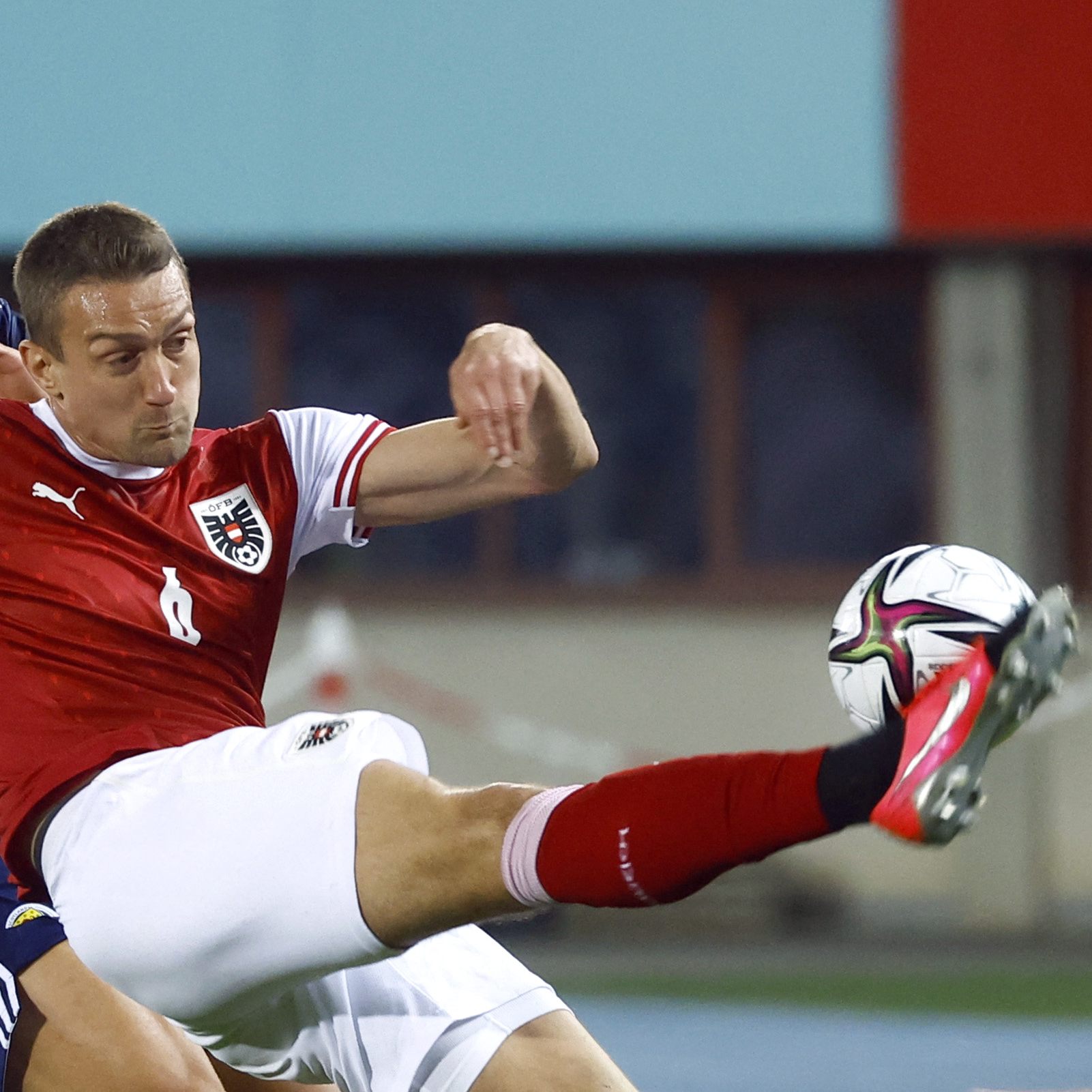 Stefan Ilsanker bei seinem letzten Einsatz im ÖFB-Team gegen Schottland.