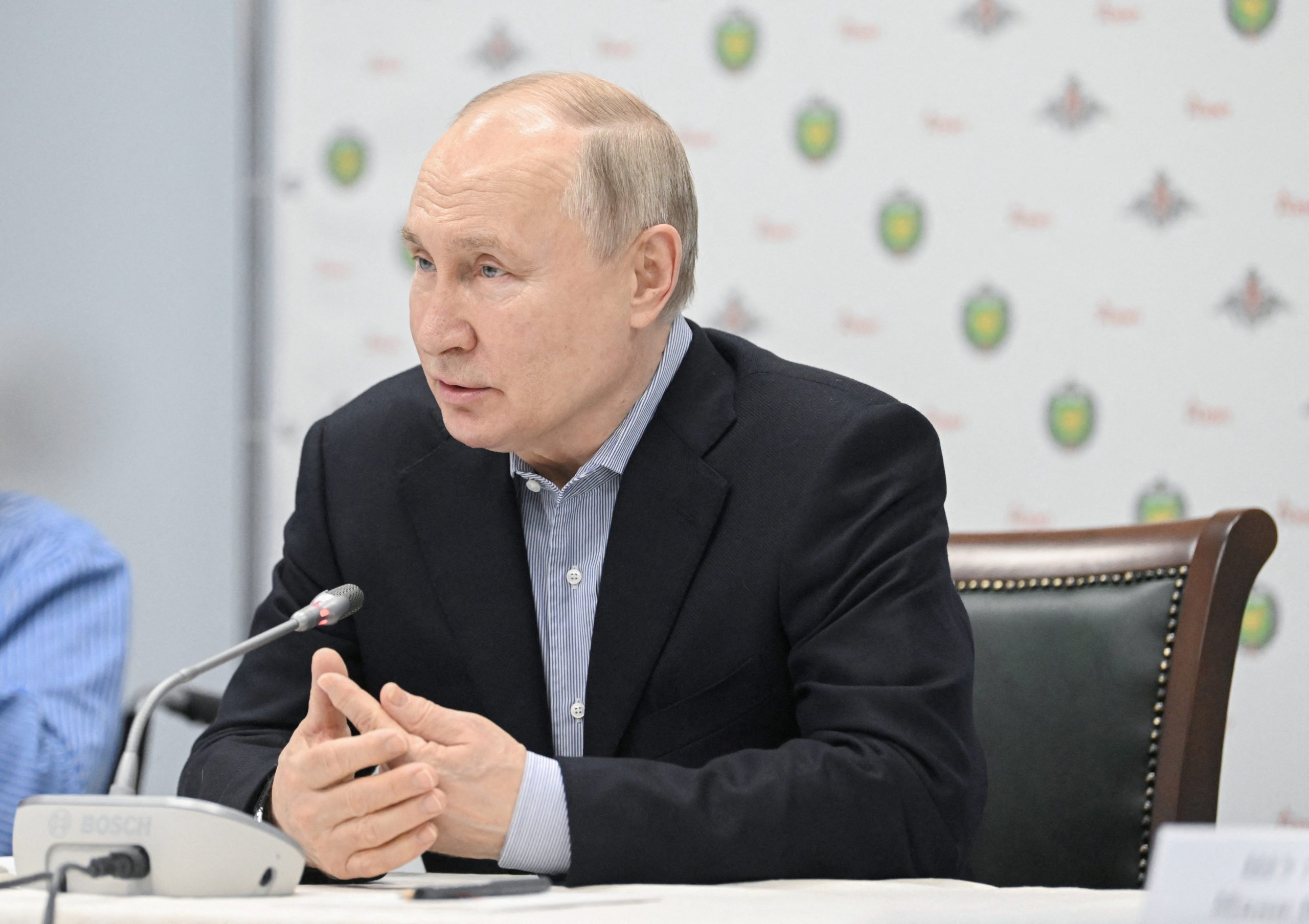 Russischer Präsident Wladimir Putin am 1. Januar 2024.