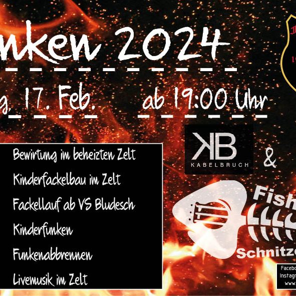 Funkenabbrennen 2024 Bludesch