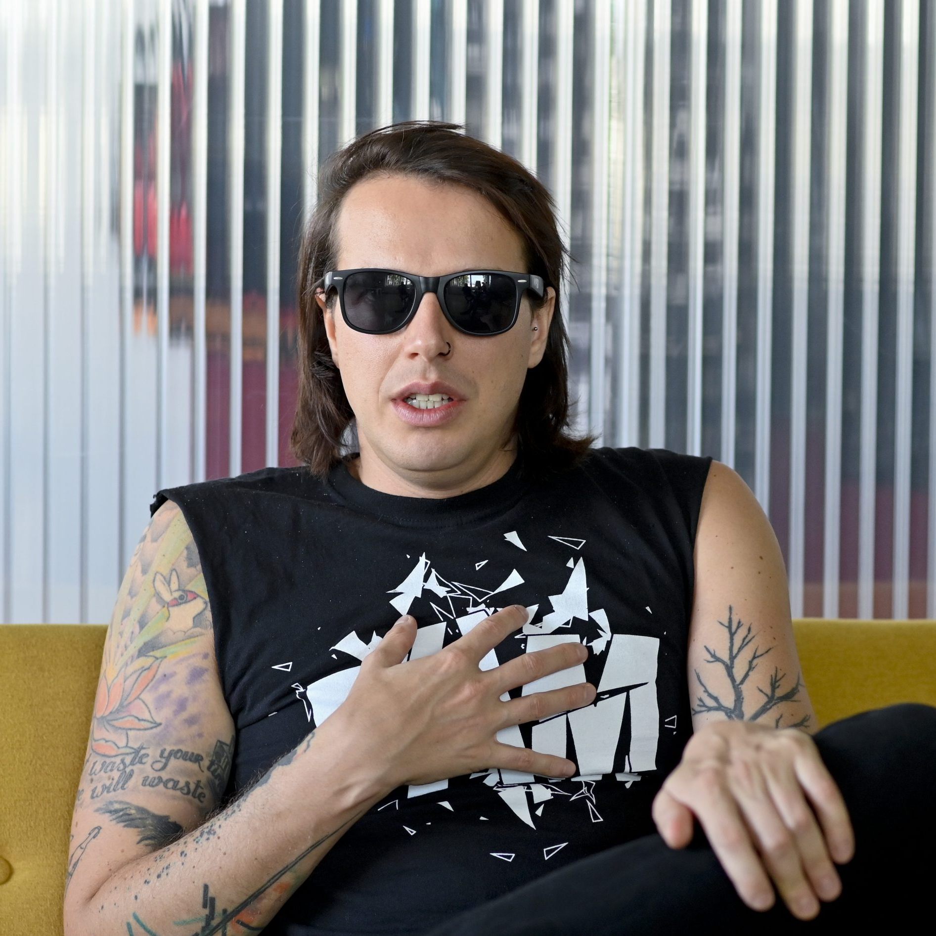 Musiker Marco Pogo gab der APA ein Interview.