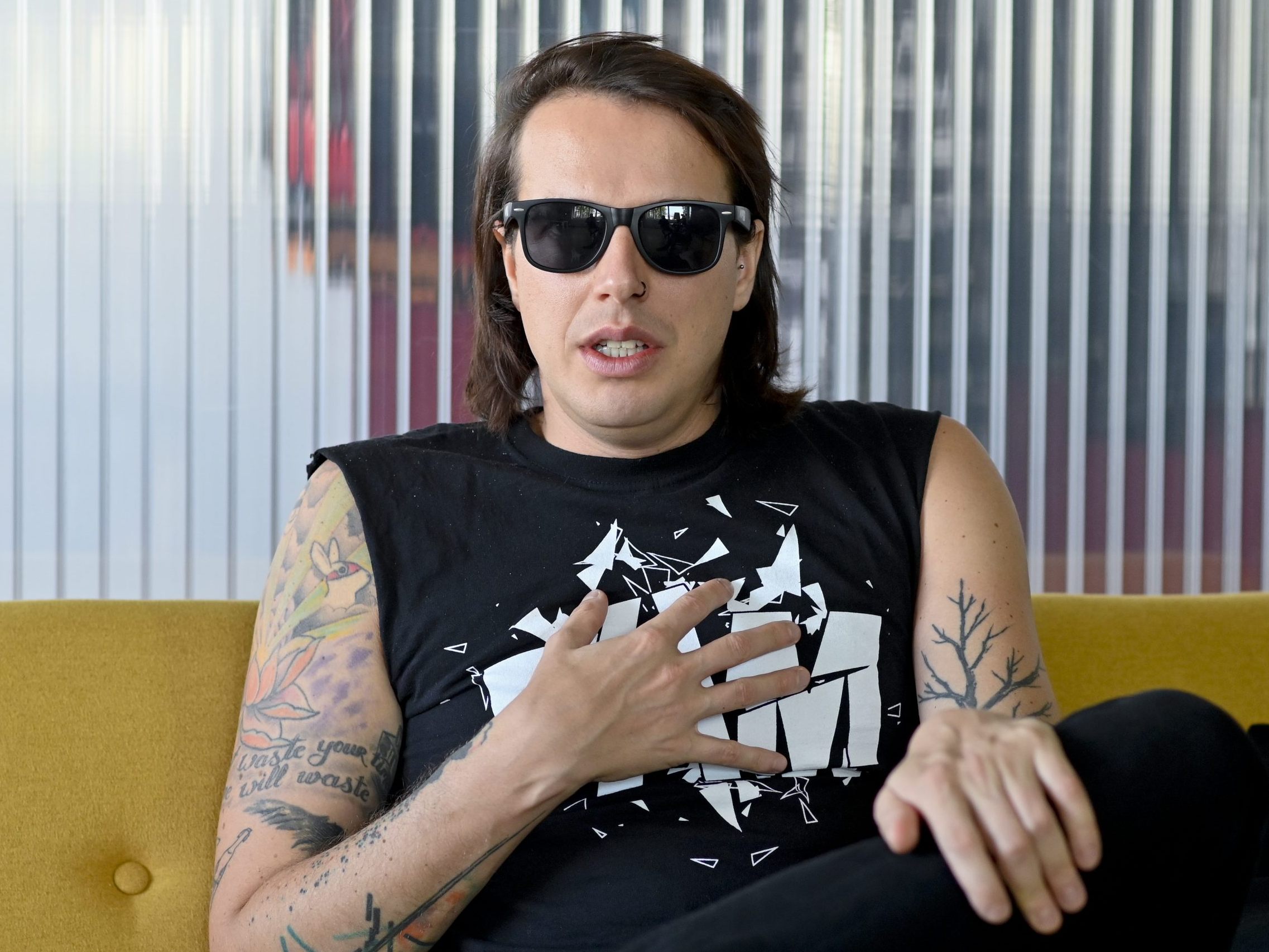 Musiker Marco Pogo gab der APA ein Interview.