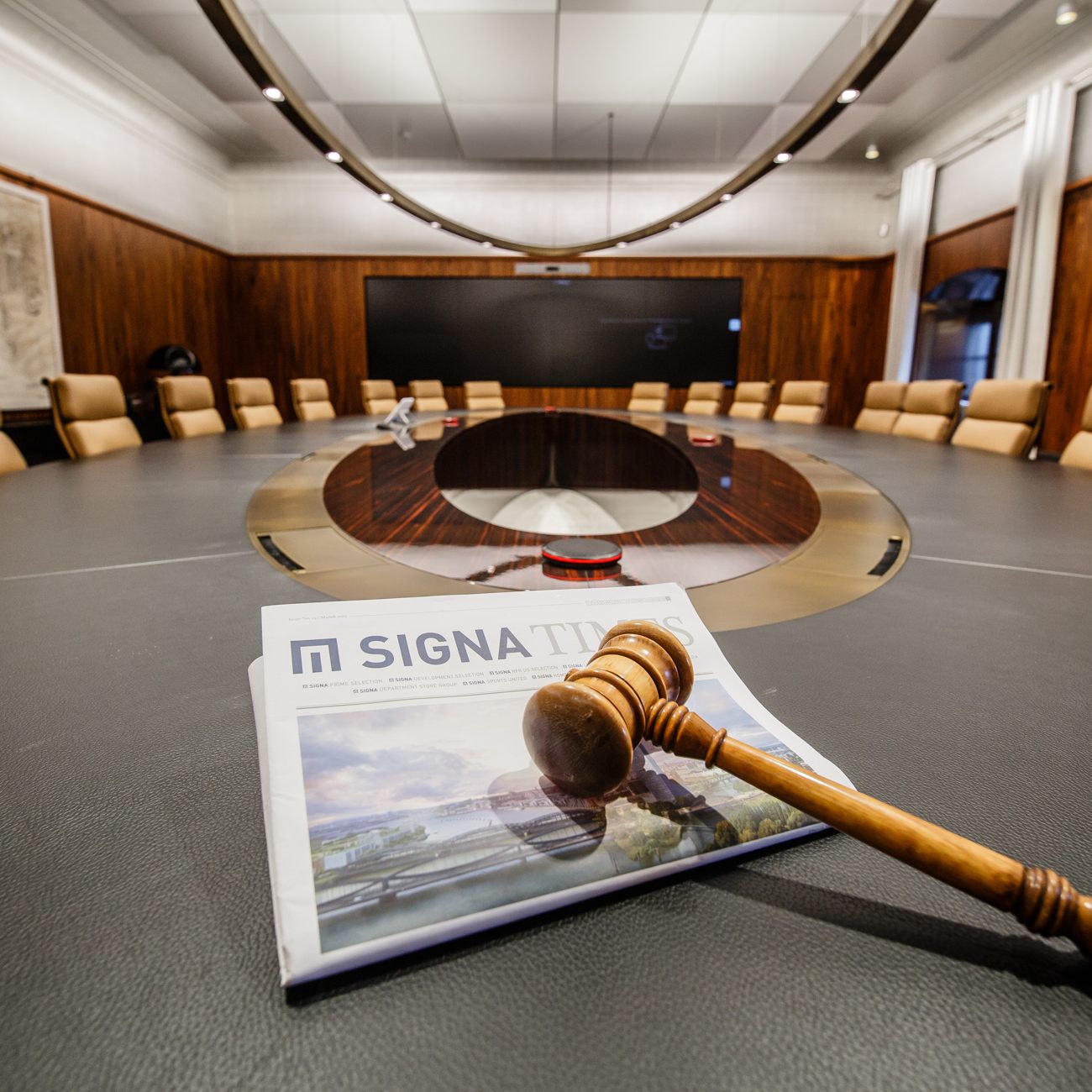 Das Inventar der Signa wird versteigert.