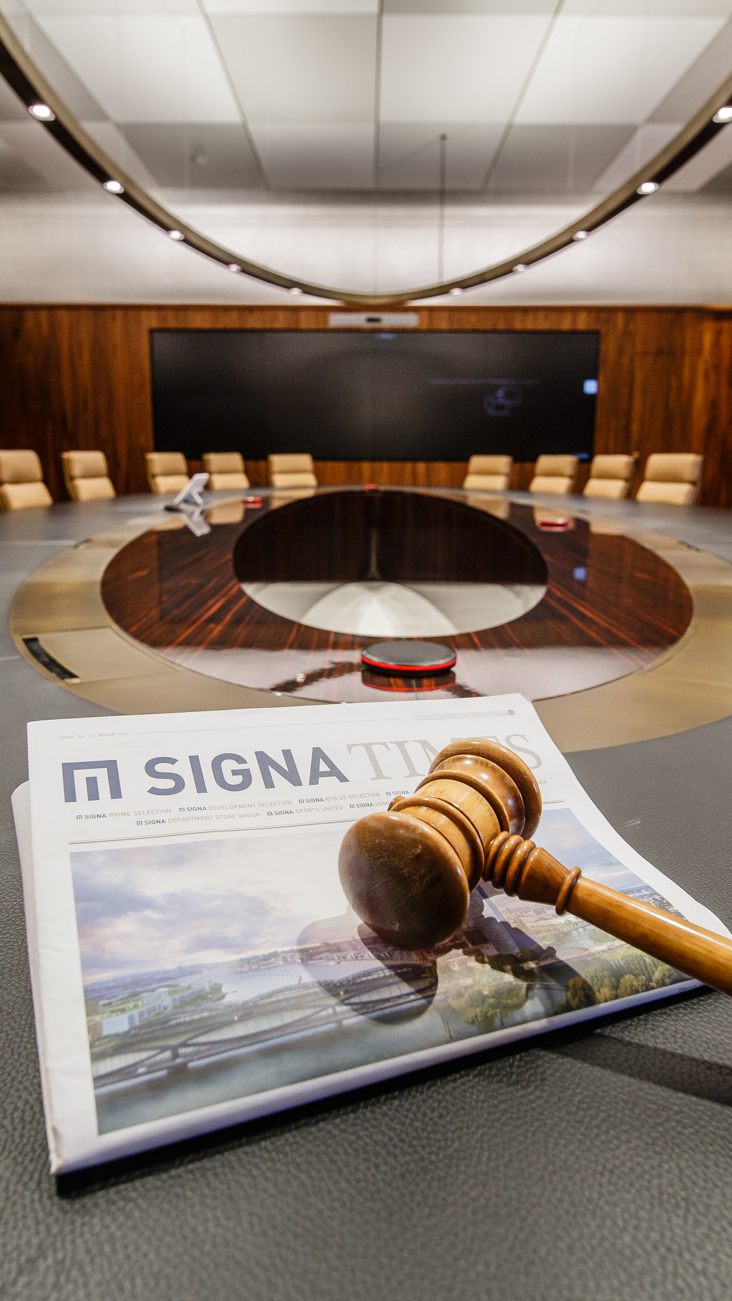 Das Inventar der Signa wird versteigert.