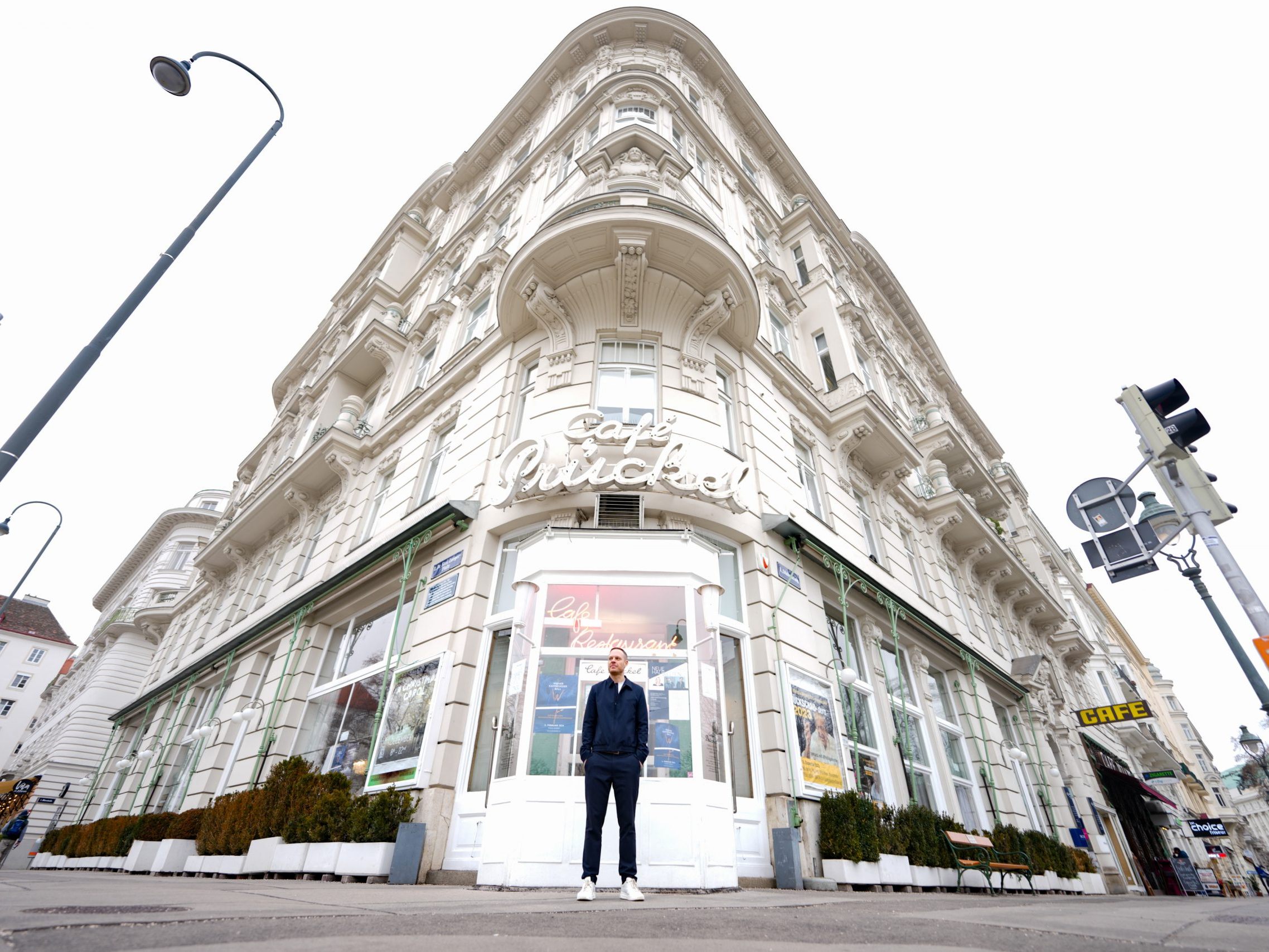 Das Cafe Prückel in Wien wird nun von Thomas Hahn geführt.