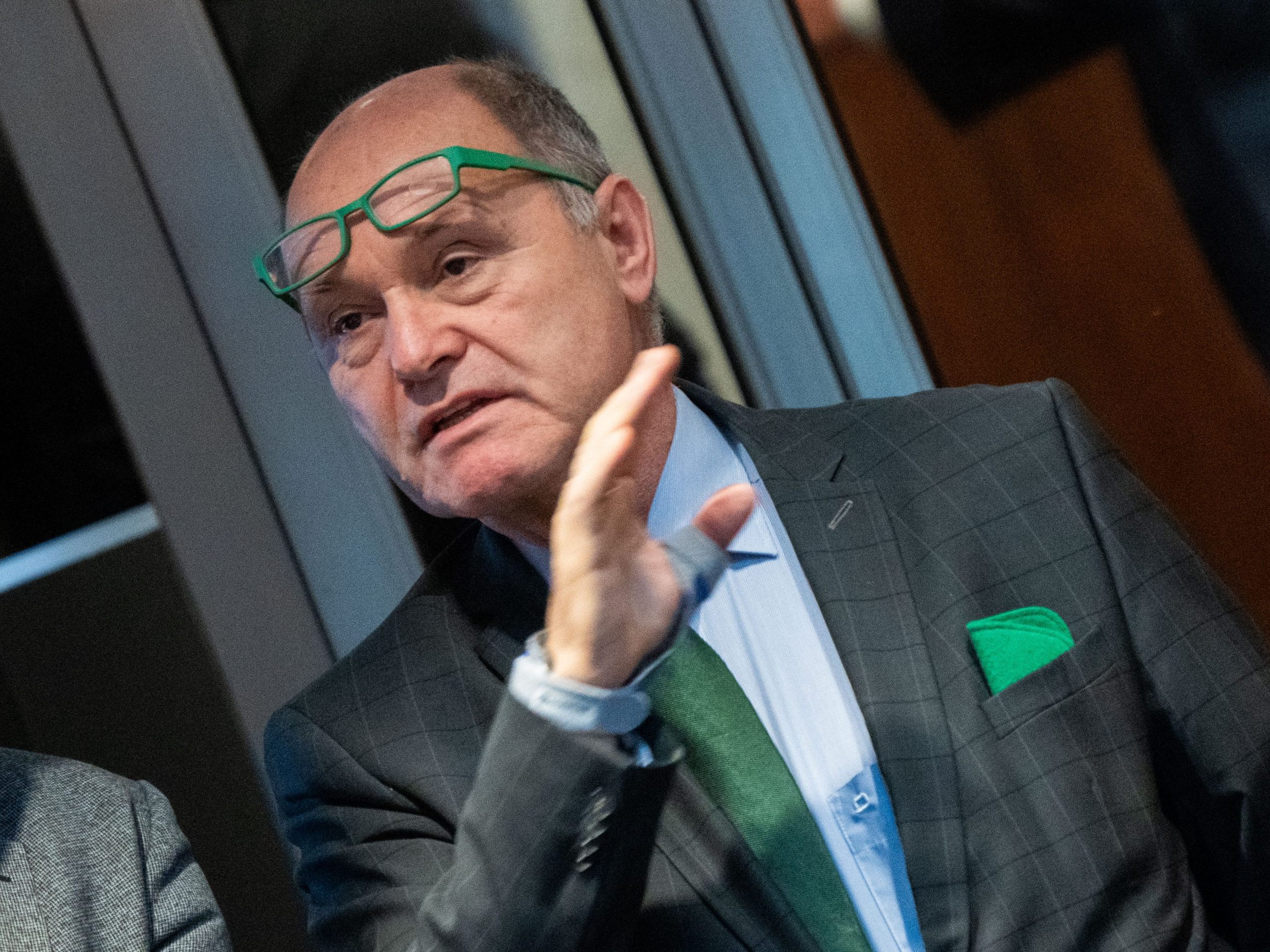 Von Wolfgang Sobotka kam Kritik nach einer Störaktion von Palästinenser-Unterstützern im Parlament.