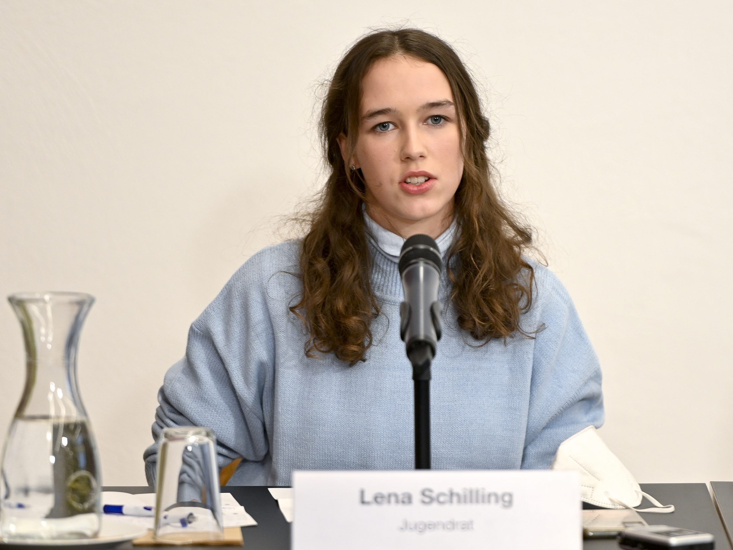 Es wird mit Lena Schilling als grüne Spitzenkandidatin gerechnet. Es wird mit Lena Schilling als grüne Spitzenkandidatin gerechnet.