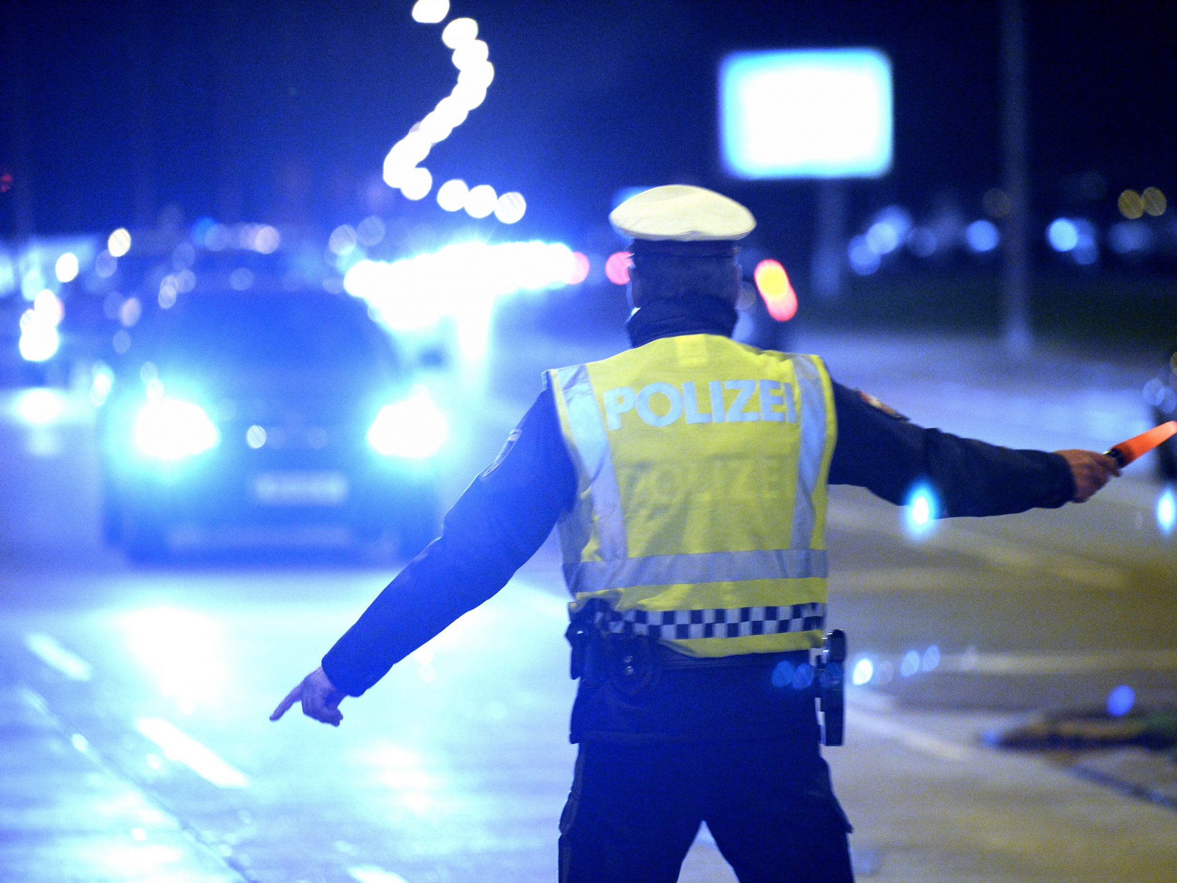 Polizeieinsatz in Wien-Döbling. Polizeieinsatz in Wien-Döbling.
