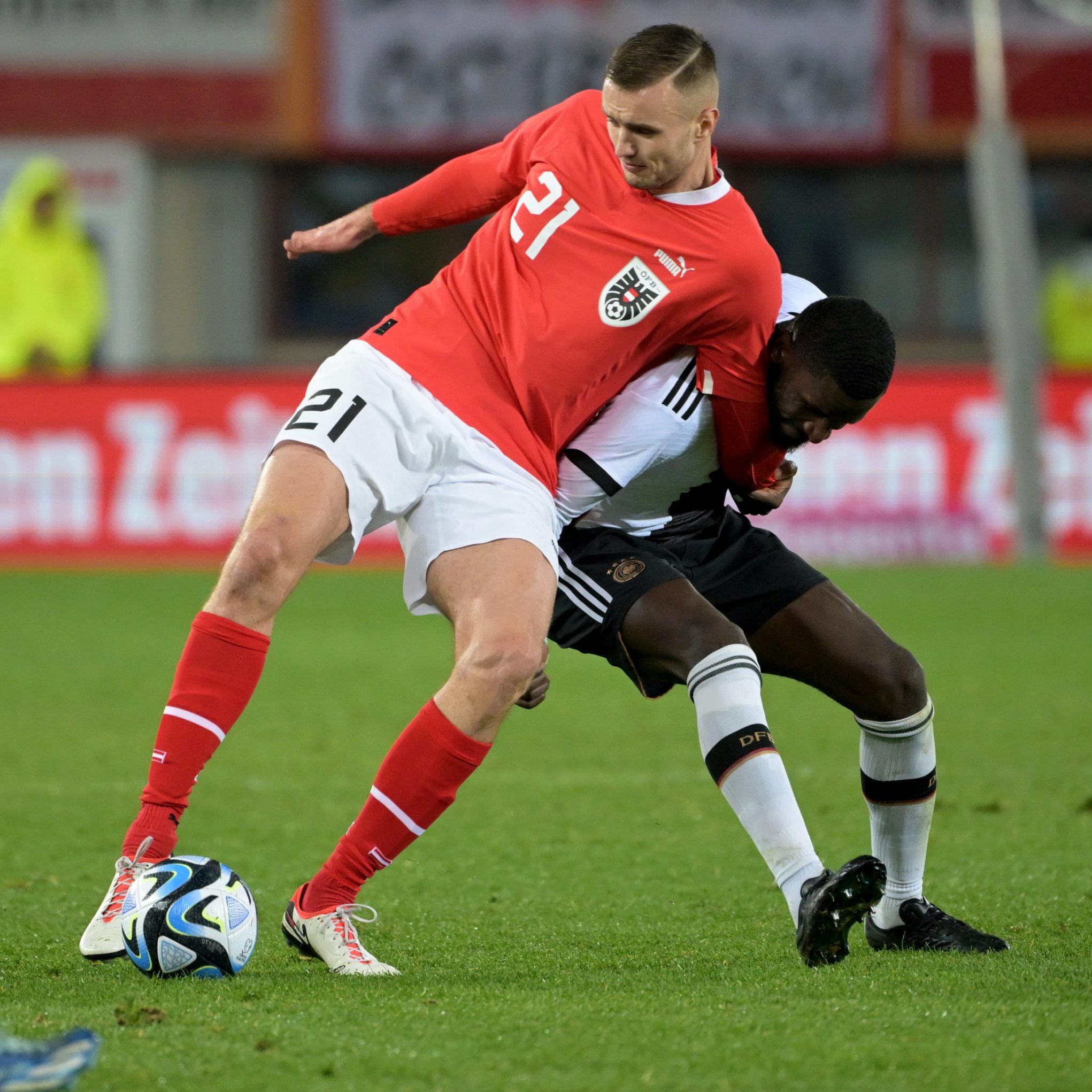 Frankfurt ist nicht die erste Bundesliga-Station für Kalajdzic (hier im Bild beim Spiel Österreich-Deutschland im November 2023).