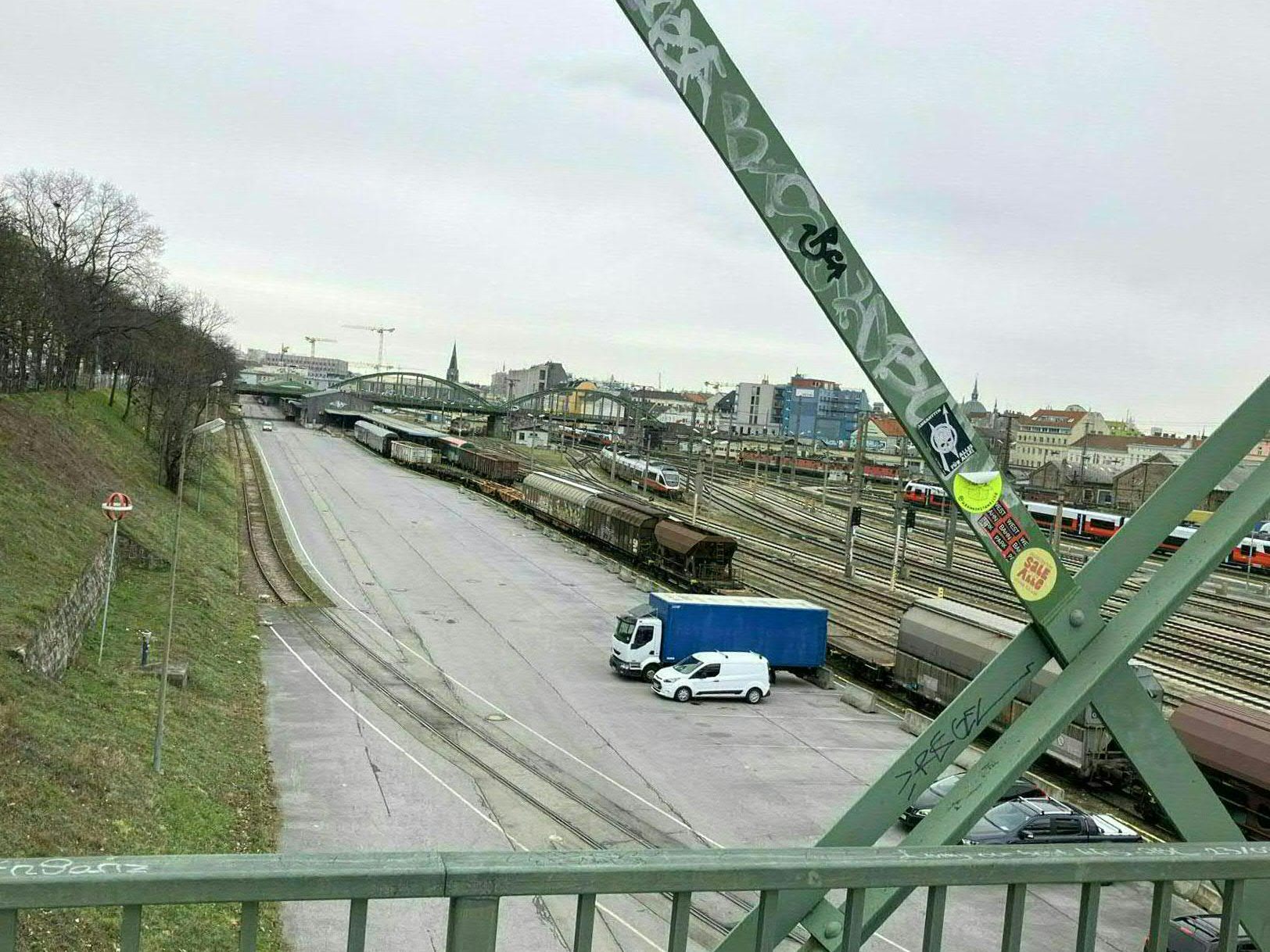 Das Wiener Westbahnareal soll einen Landschaftspark erhalten. Das Wiener Westbahnareal soll einen Landschaftspark erhalten.