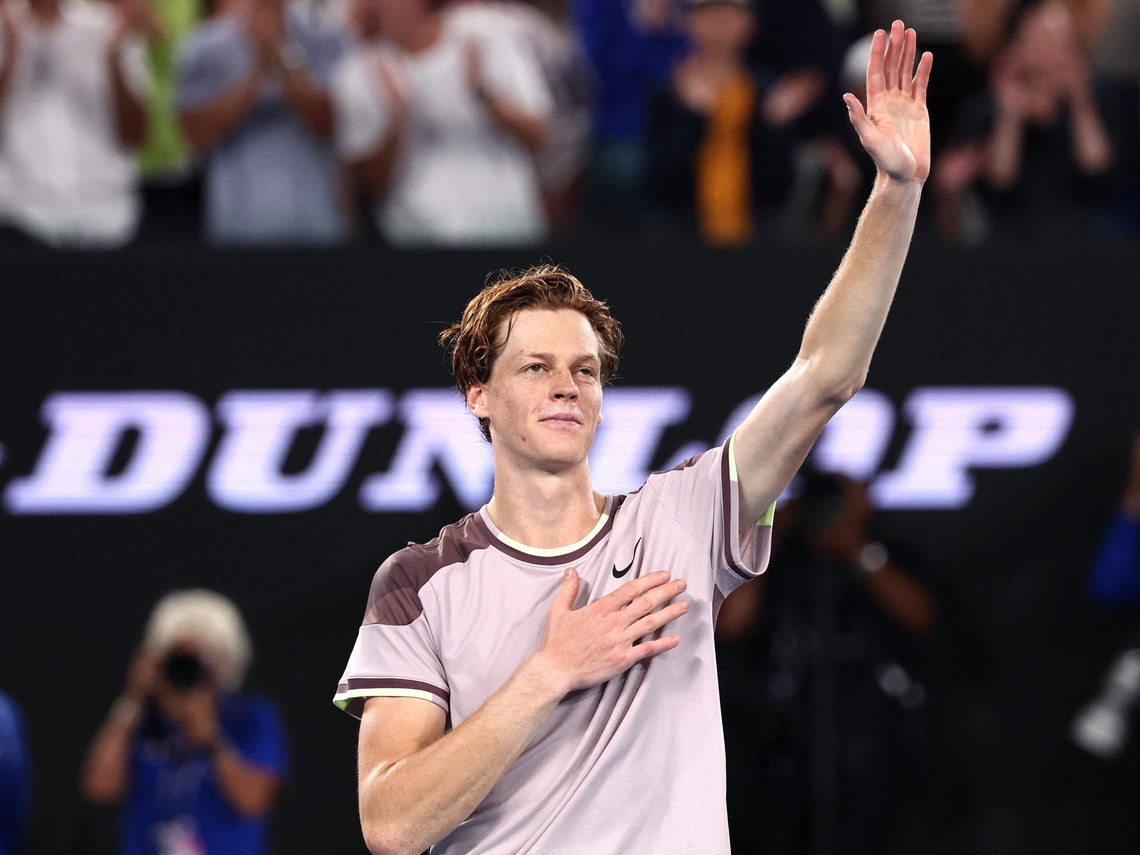 Jannik Sinner hat die Australian Open gewonnen. Jannik Sinner hat die Australian Open gewonnen.