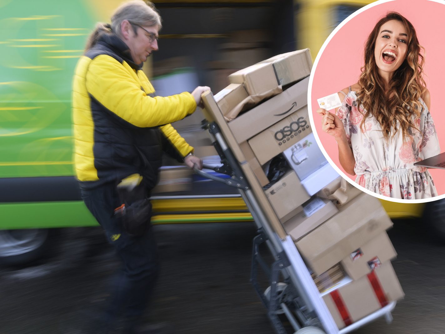 Die Österreichische Post transportierte 200 Millionen Pakete im Jahr 2023.