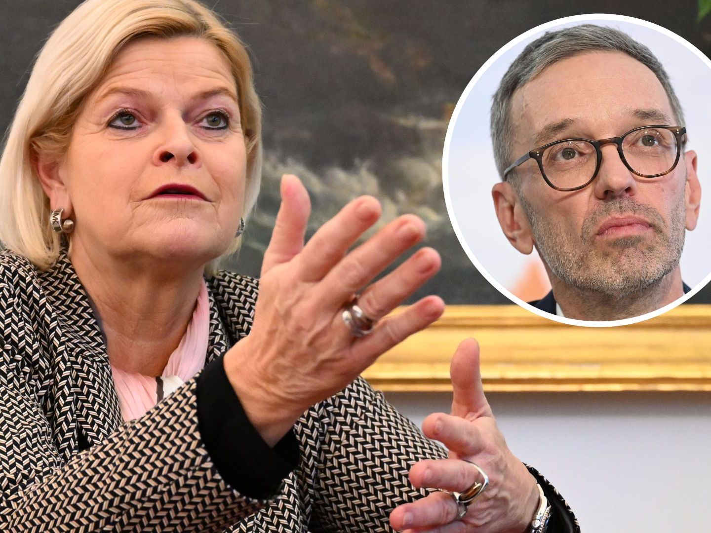 Tanner schließt eine Koalition mit Kickl aus.