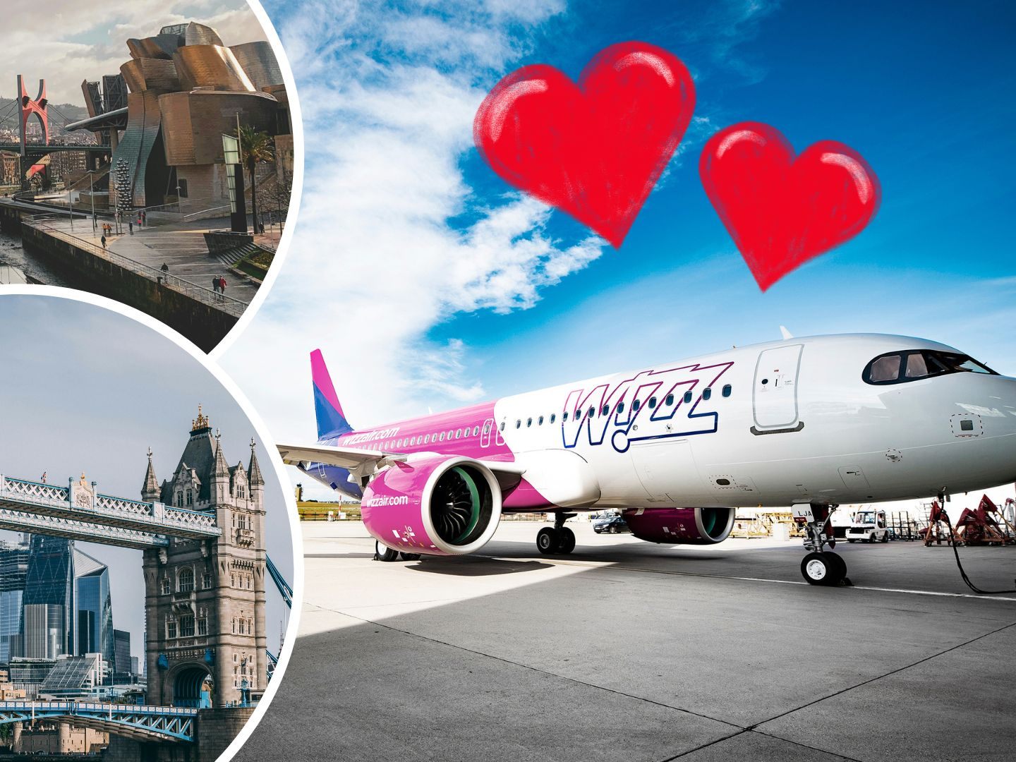 Mit Wizz Air könnt ihr den Valentinstag mal anders verbringen. Mit Wizz Air könnt ihr den Valentinstag mal anders verbringen.