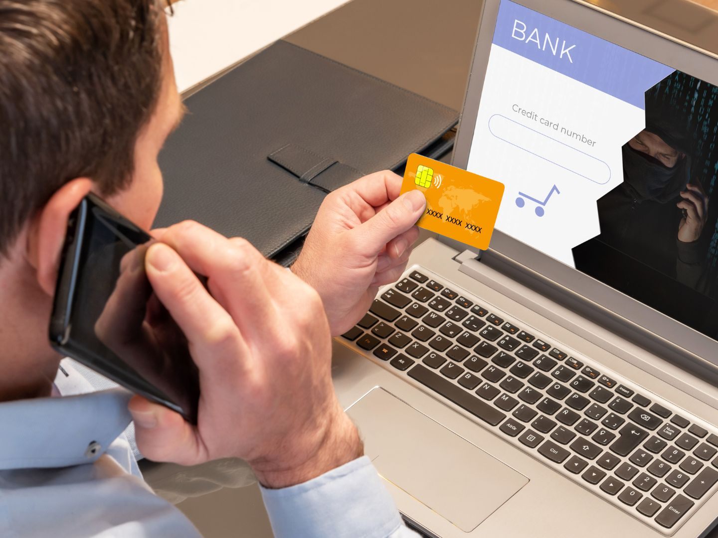 Betrüger überreden ihre Opfer zur Installation von Fernsteuerungssoftware. Betrüger überreden ihre Opfer zur Installation von Fernsteuerungssoftware.