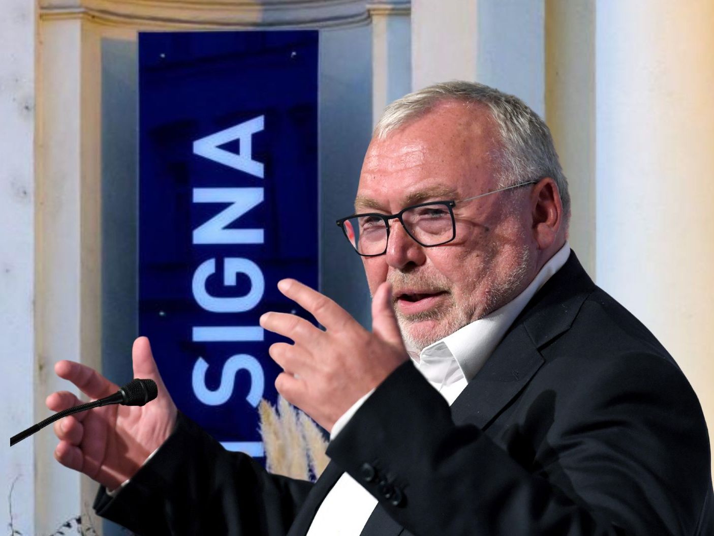 Alfred Gusenbauer (SPÖ) erklärte, dass die Expansion Signas in den handel ein Fehler war.