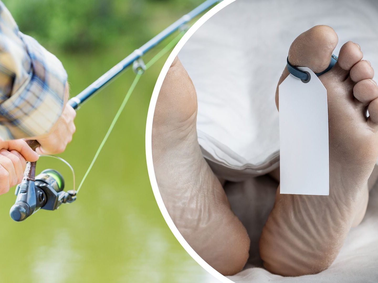 Ein Angler entdeckte menschliche Überreste und alarmierte die Polizei. Ein Angler entdeckte menschliche Überreste und alarmierte die Polizei.