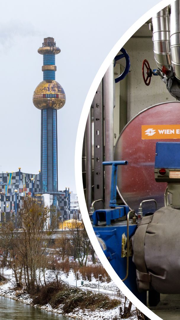 10.000 Haushalte sollen laut Wien Energie neu an die Fernwärme angeschlossen werden.