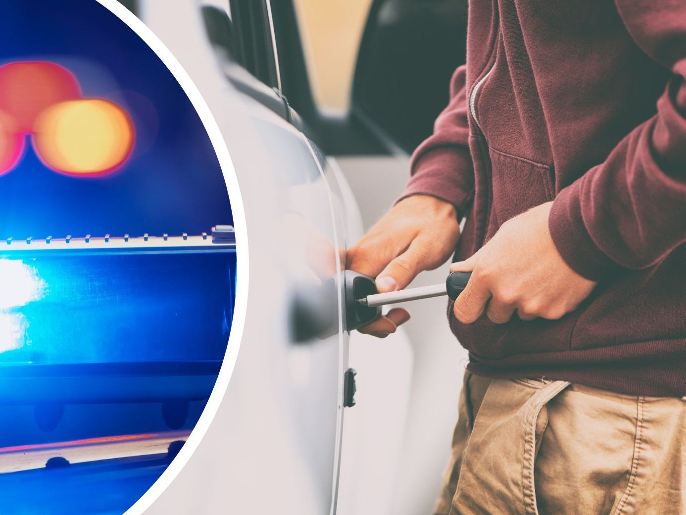 Die Polizei fasste fünf Jugendliche die ein Autos eingebrochen haben sollen. Die Polizei fasste fünf Jugendliche die ein Autos eingebrochen haben sollen.