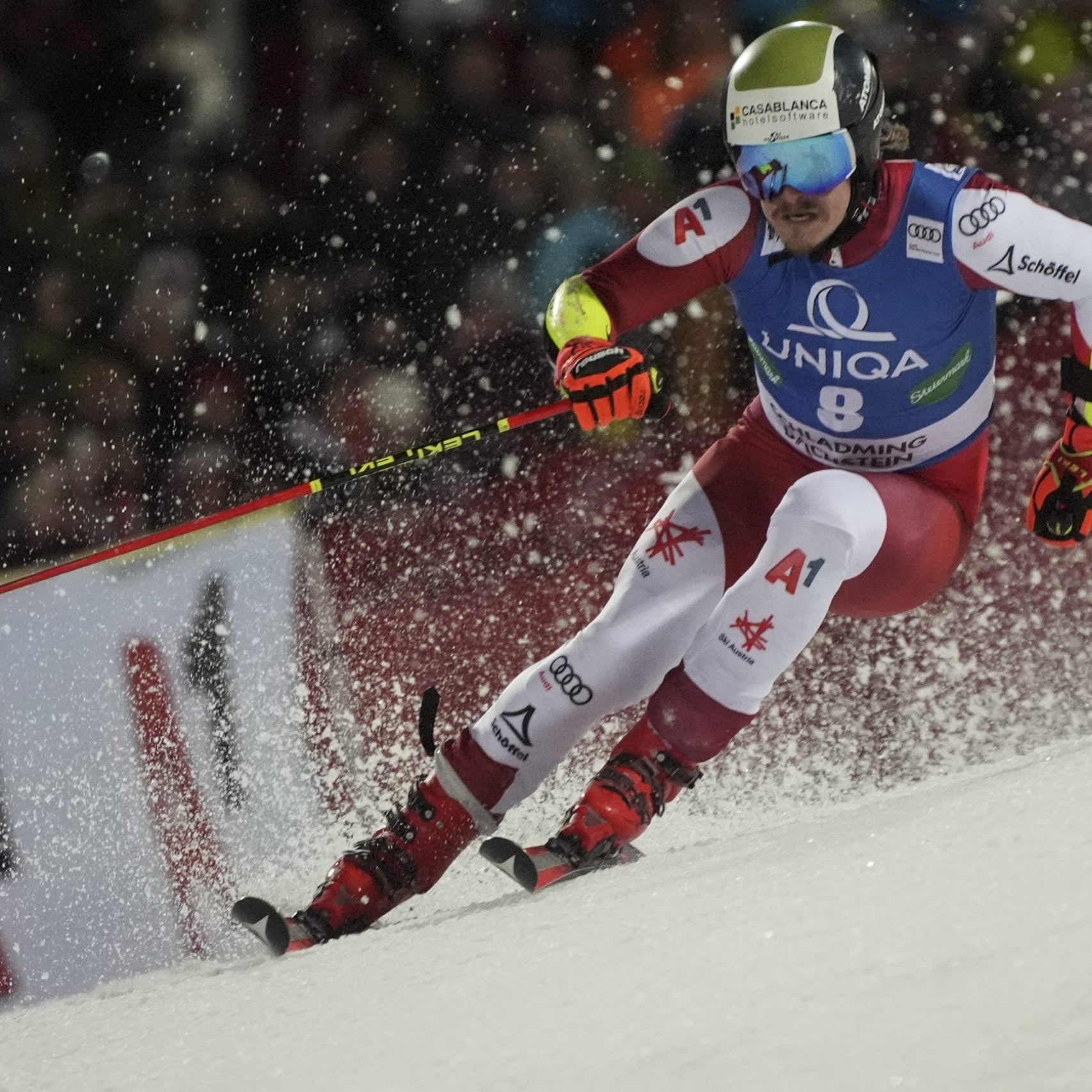 Feller auch im Riesentorlauf in Top-Form