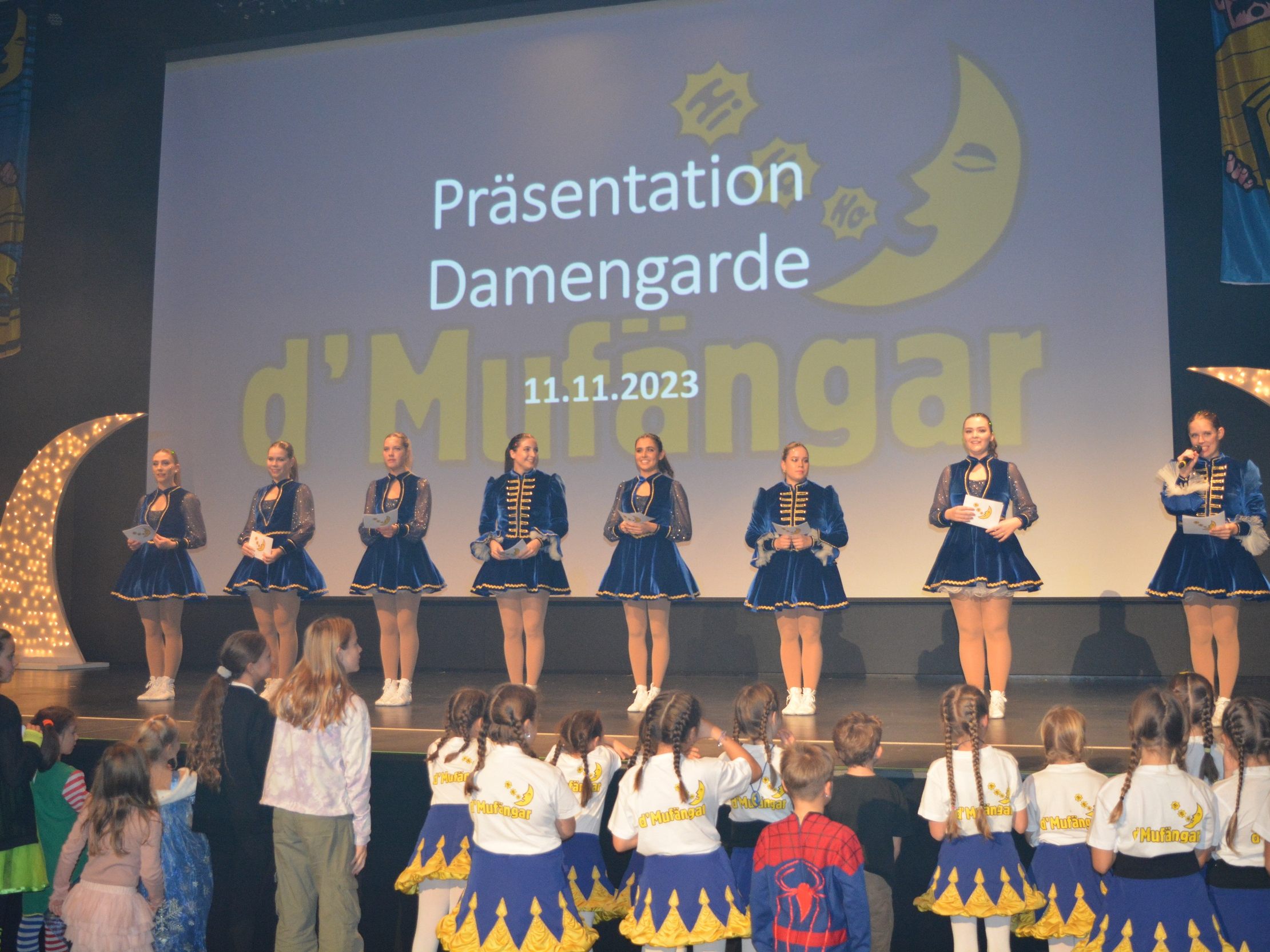Erstmals mit dabei in der Faschingssaison – die Damengarde der Hardar Mufängar. Erstmals mit dabei in der Faschingssaison – die Damengarde der Hardar Mufängar.