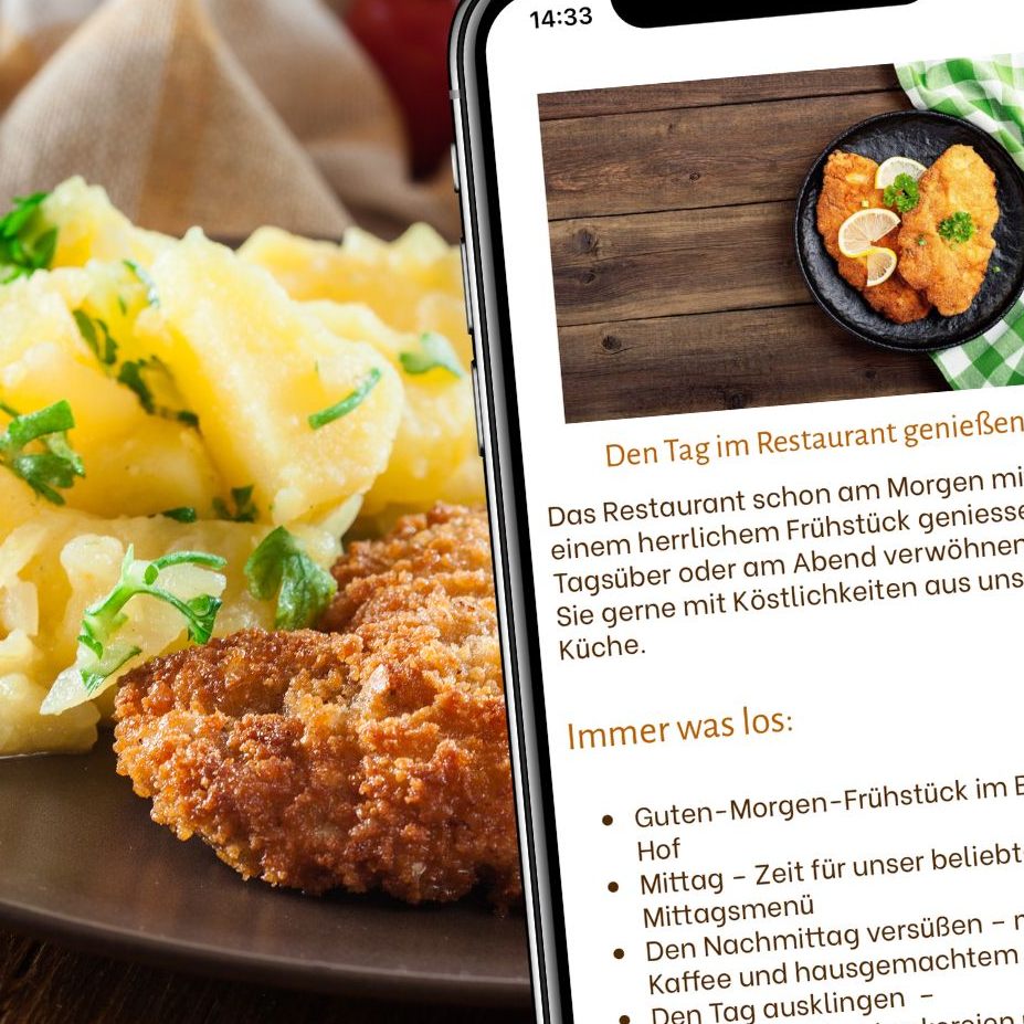 Der Blaha Hof lockt mit herzhaften Hauptgerichten und süßen Leckereien.