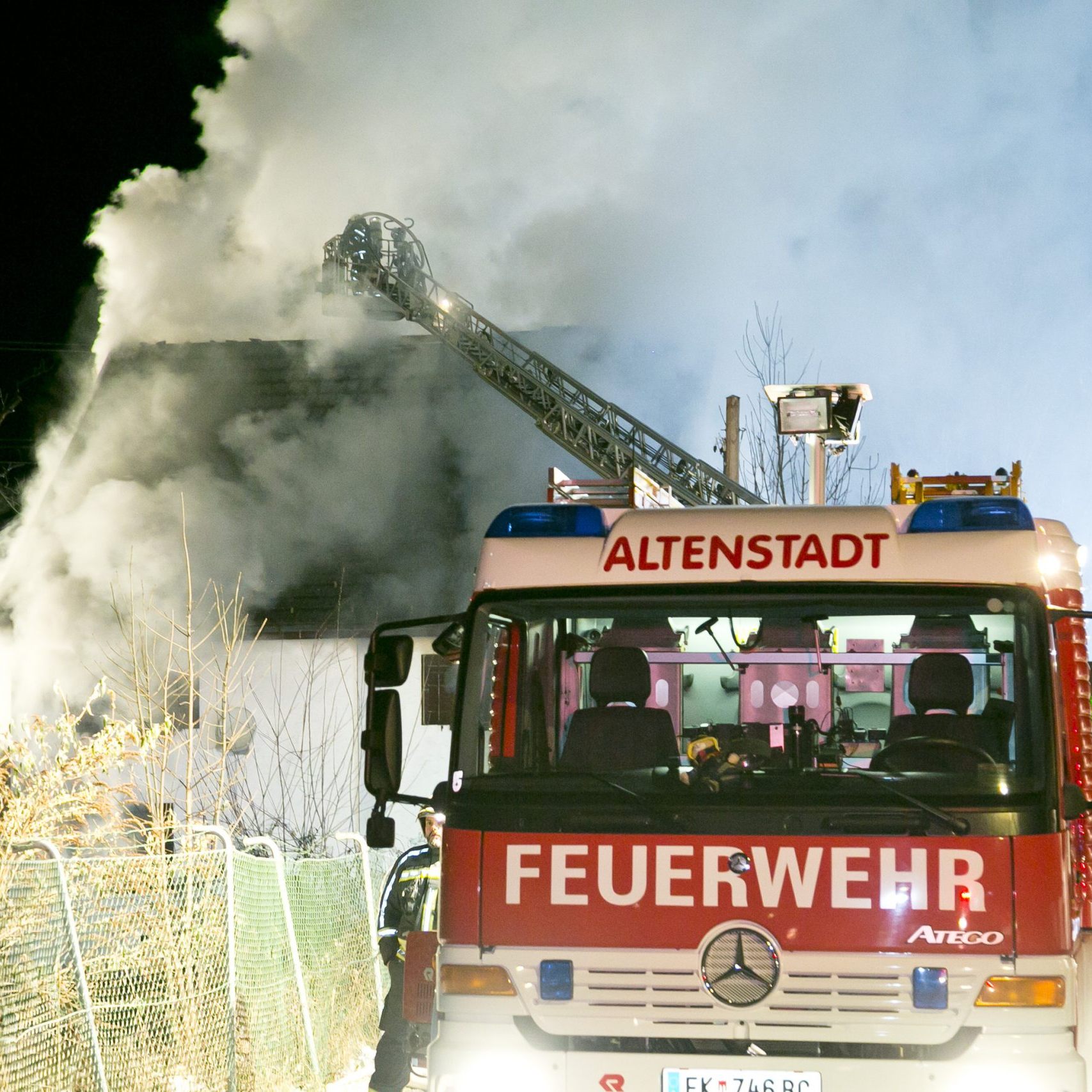 Feuerwehren im Großeinsatz