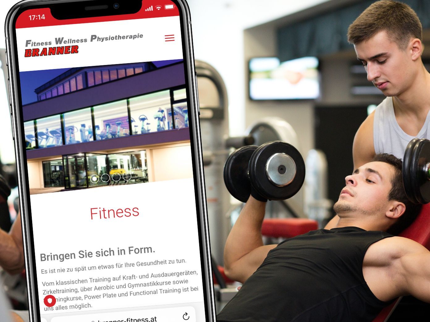 Bei Branner Fitness steht das Kraft- und Ausdauer-Training im Mittelpunkt, es werden unter anderem aber auch Aerobic- und Gymnastikkurse angeboten.