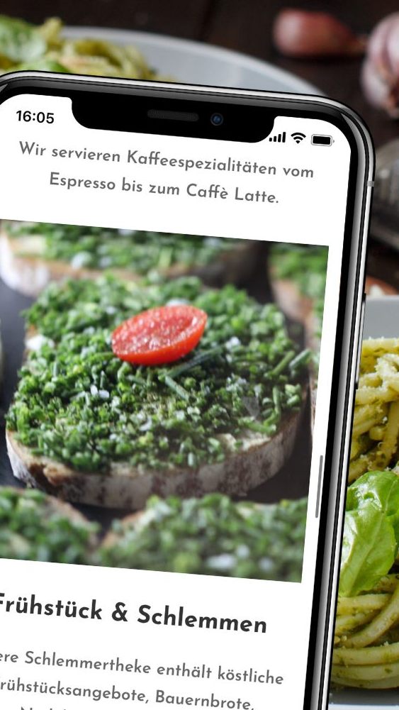 Ob Kaffee, Frühstück, Nudelgerichte, Bauernbrote oder Salat: Das Café bietet beim Schlemmen viel Auswahl.