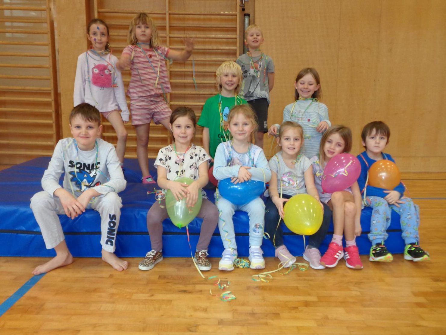 Die Leichtathletik-Kids der Turnerschaft Weiler.