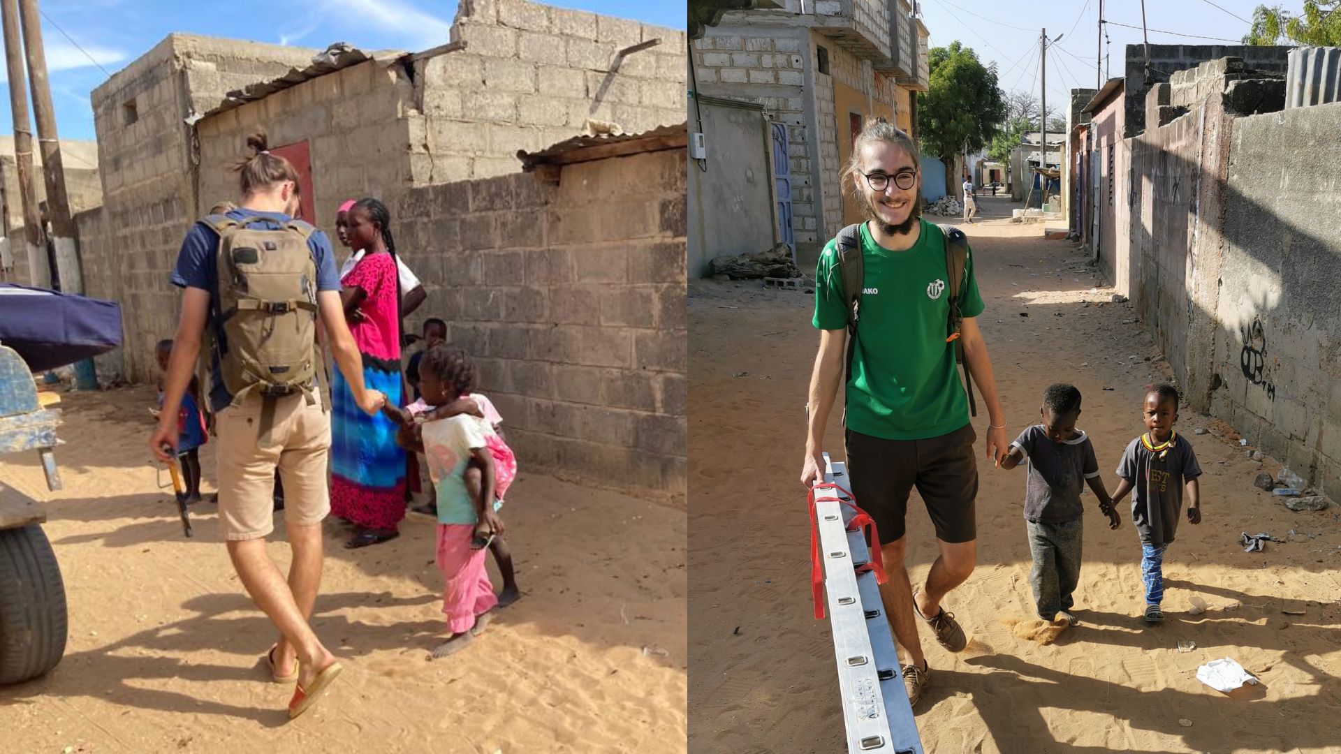 In Senegal war ich effektiv vier Tage am Reisen und alles andere war Arbeiten.