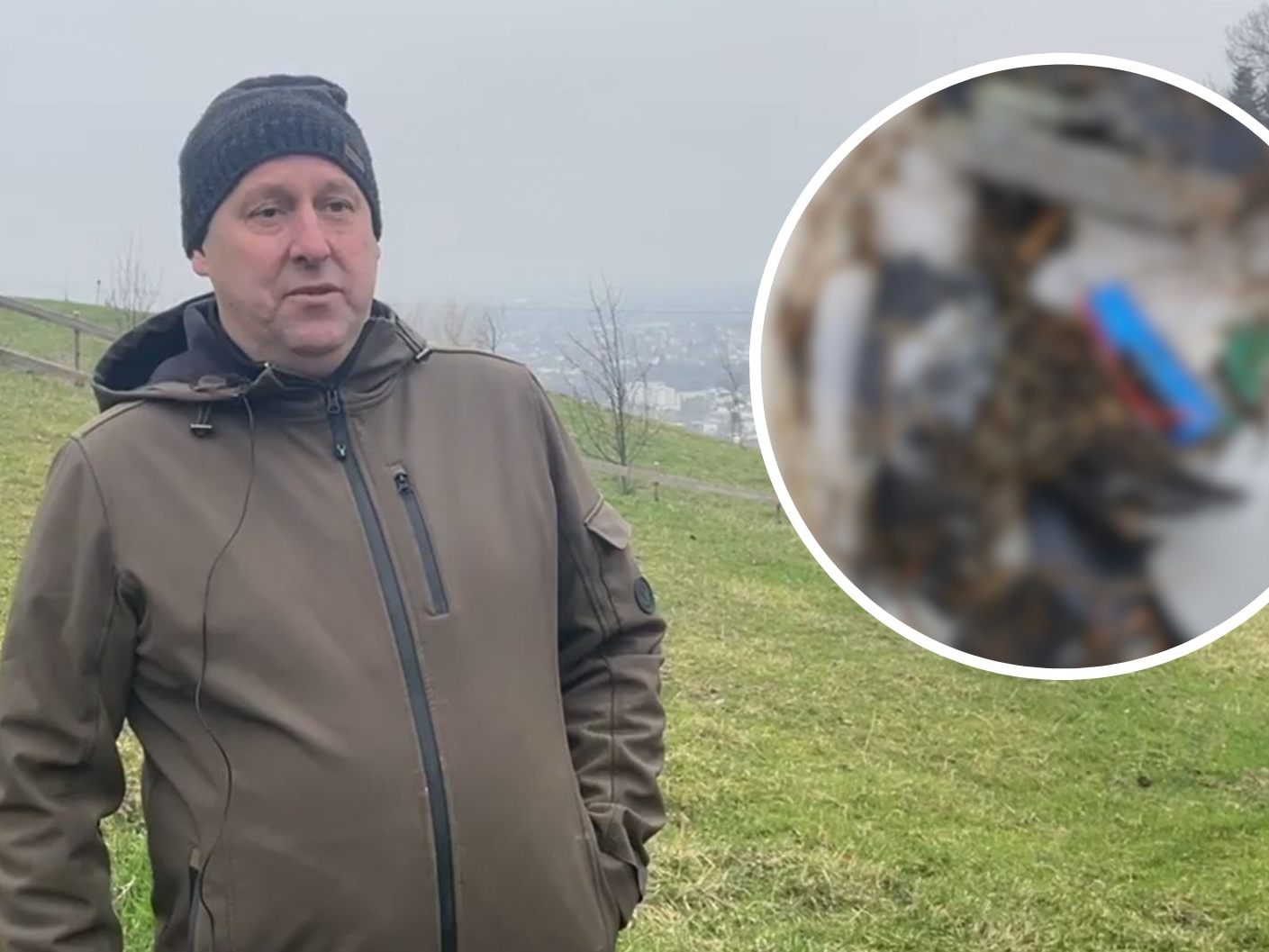Landwirt Dietmar ist besorgt, weil er immer mehr Müll im Heu findet. Landwirt Dietmar ist besorgt, weil er immer mehr Müll im Heu findet.