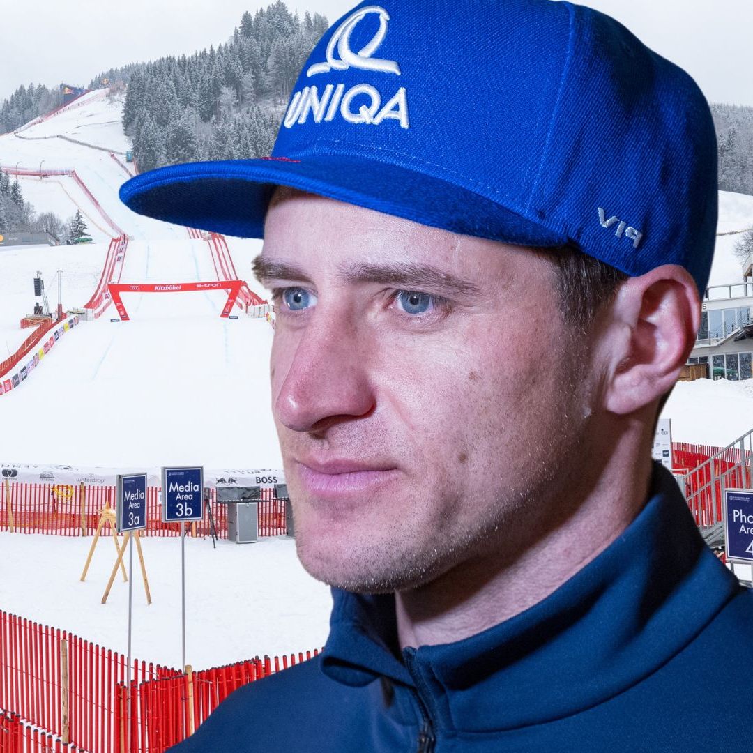 Matthias Mayer sorgte bei einem Empfang in Kitzbühel für Aufregung.