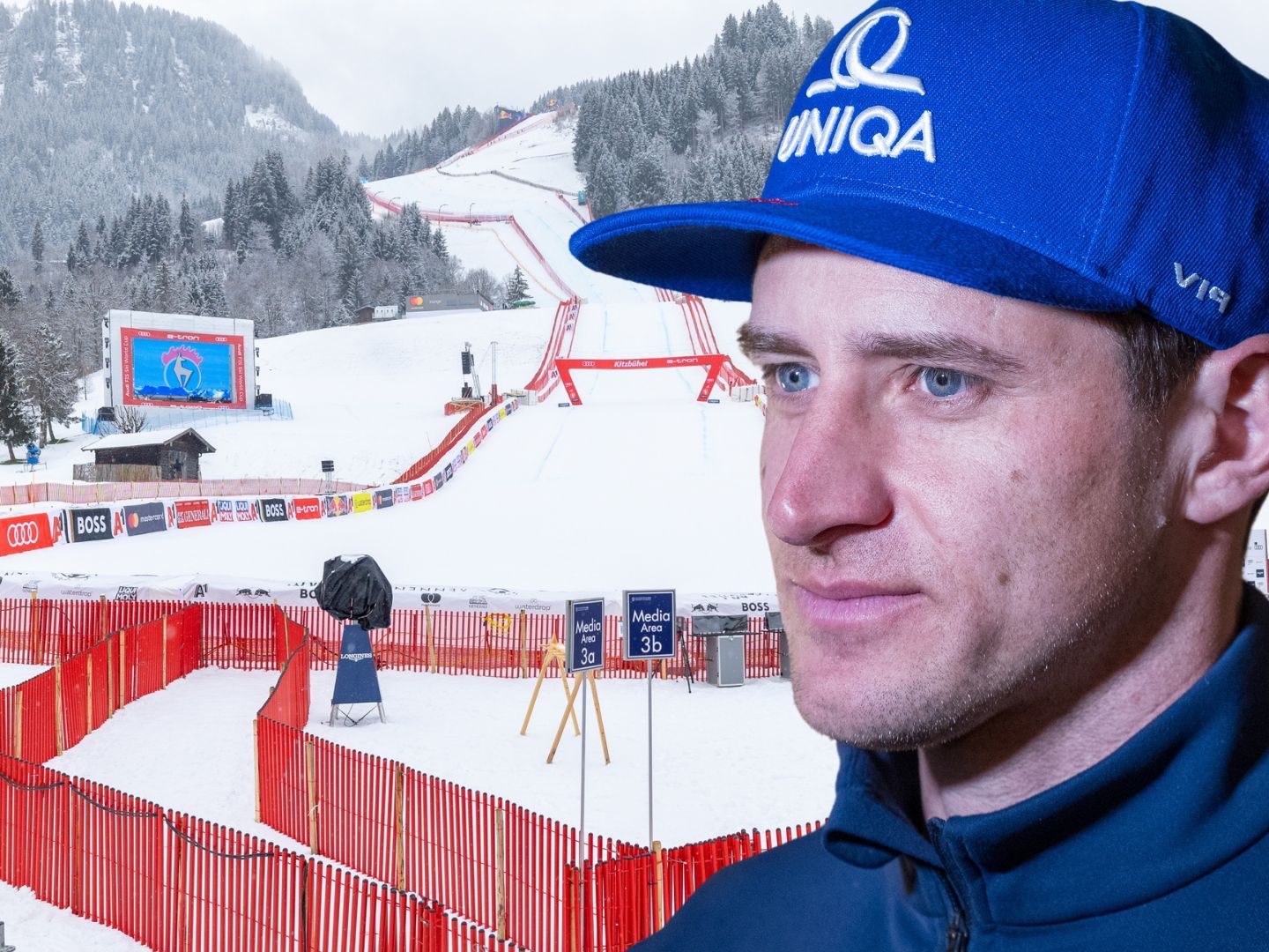 Matthias Mayer sorgte bei einem Empfang in Kitzbühel für Aufregung. Matthias Mayer sorgte bei einem Empfang in Kitzbühel für Aufregung.