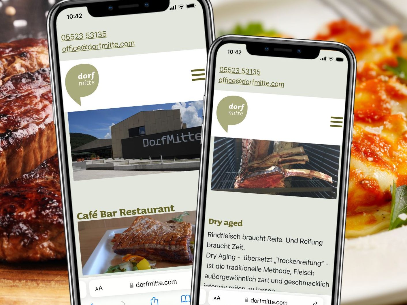 Das Restaurant setzt für seine vielfältigen Speisen auf frische, regionale Zutaten.
