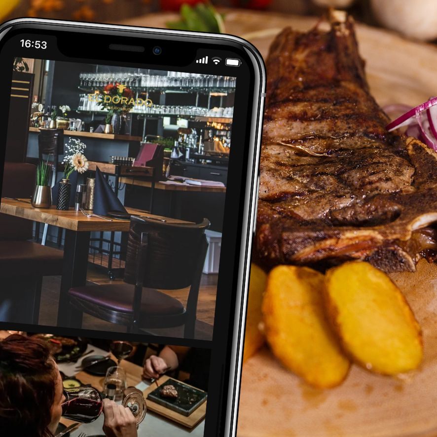 Die Speisekarte bietet eine Vielfalt an argentinischen Fleischspezialitäten.