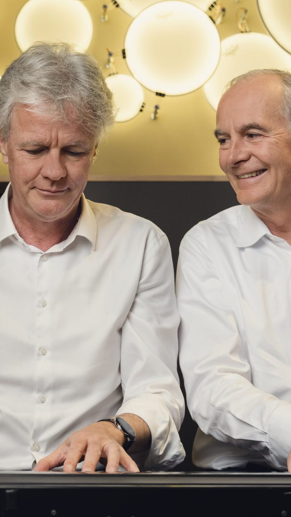 Gerald und Elgar Fleisch.
