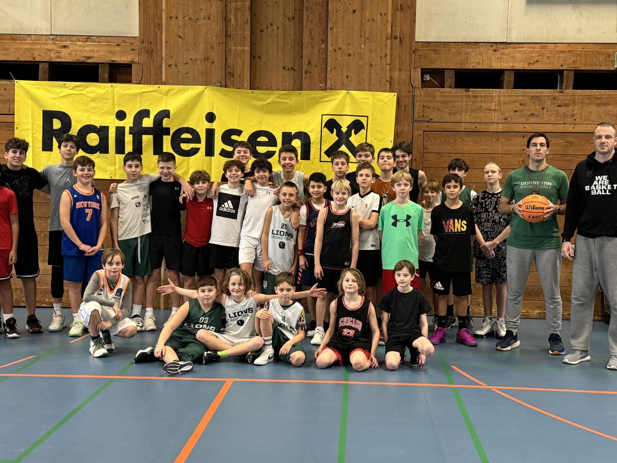 Die Dornbirn Lions freuten sich über das gut besuchte Neujahrscamp, das heuer zum ersten Mal stattfand. Die Dornbirn Lions freuten sich über das gut besuchte Neujahrscamp, das heuer zum ersten Mal stattfand.