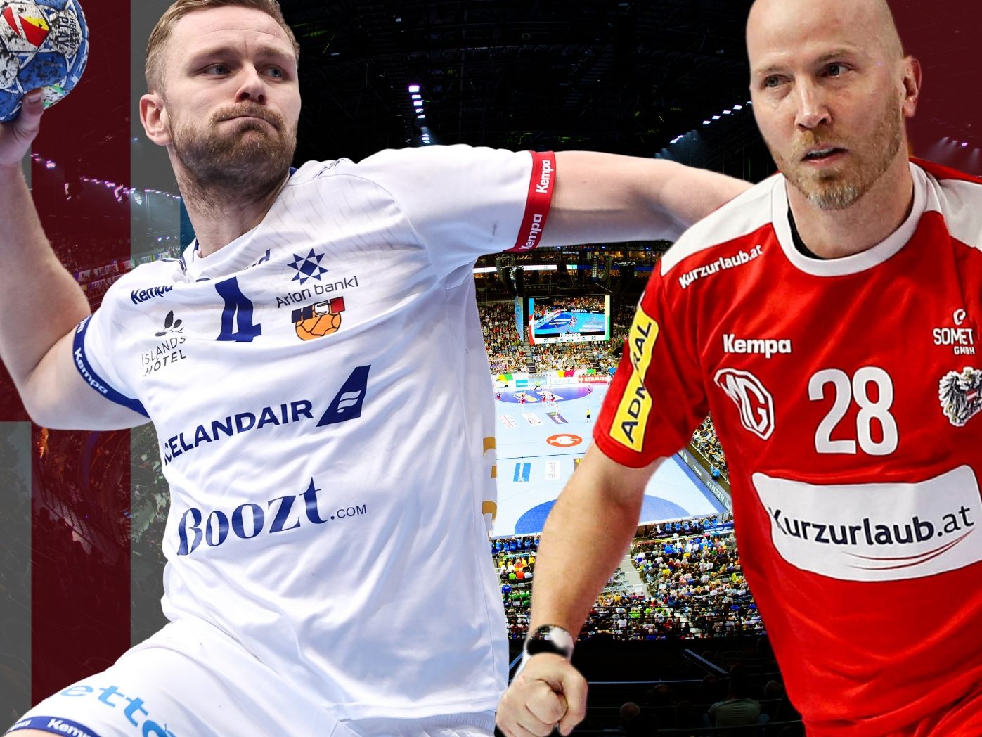 Entscheidungsspiel: Österreich kämpft um den Einzug ins EM-Halbfinale gegen Island. Entscheidungsspiel: Österreich kämpft um den Einzug ins EM-Halbfinale gegen Island.