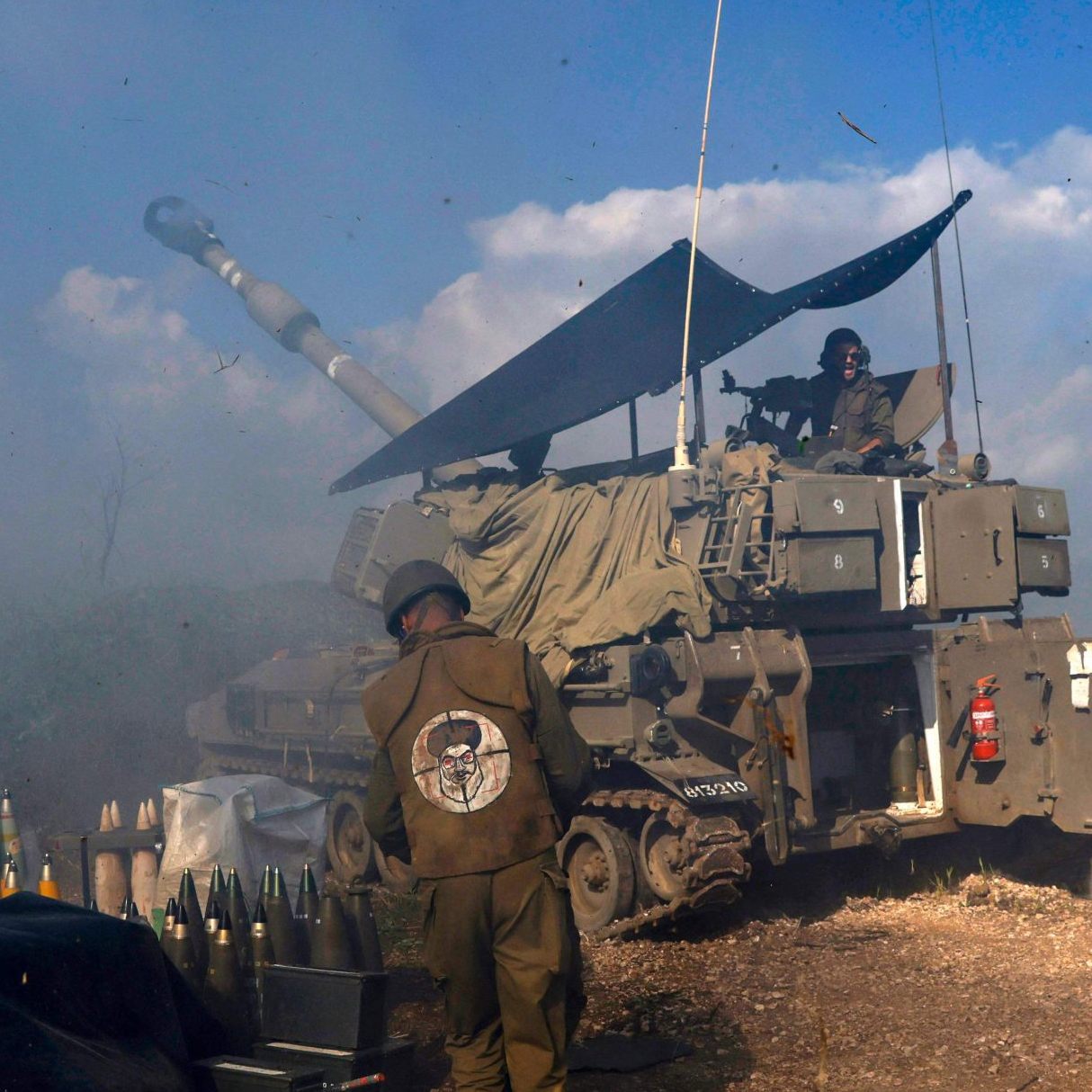 Israelische Einheiten beschießen den Süden des Libanons.