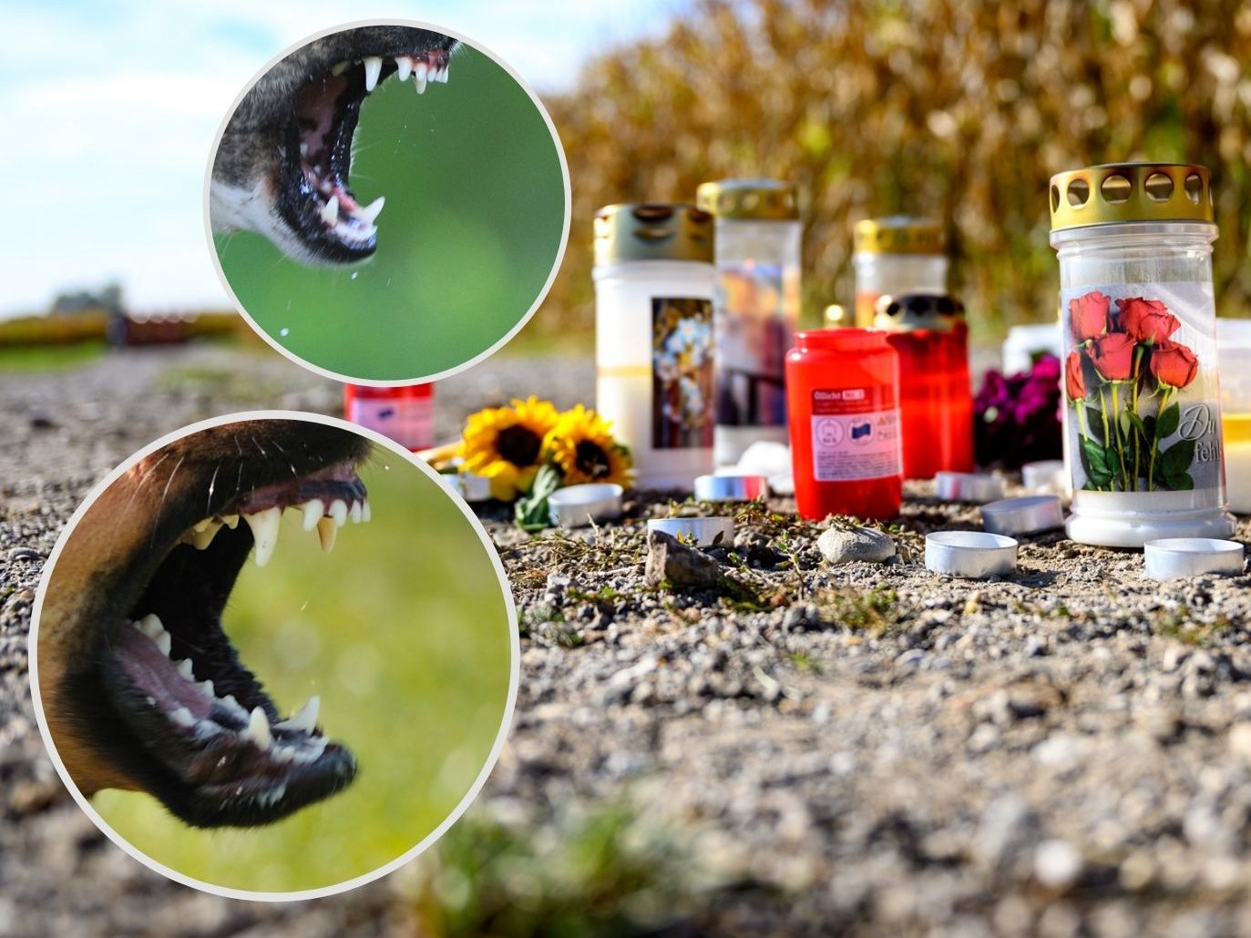 Die in Oberösterreich totgebissene Joggerin wurde laut DNA-Abgleichen von allen drei Hunden (Symbolbilder) angefallen. Die in Oberösterreich totgebissene Joggerin wurde laut DNA-Abgleichen von allen drei Hunden (Symbolbilder) angefallen.