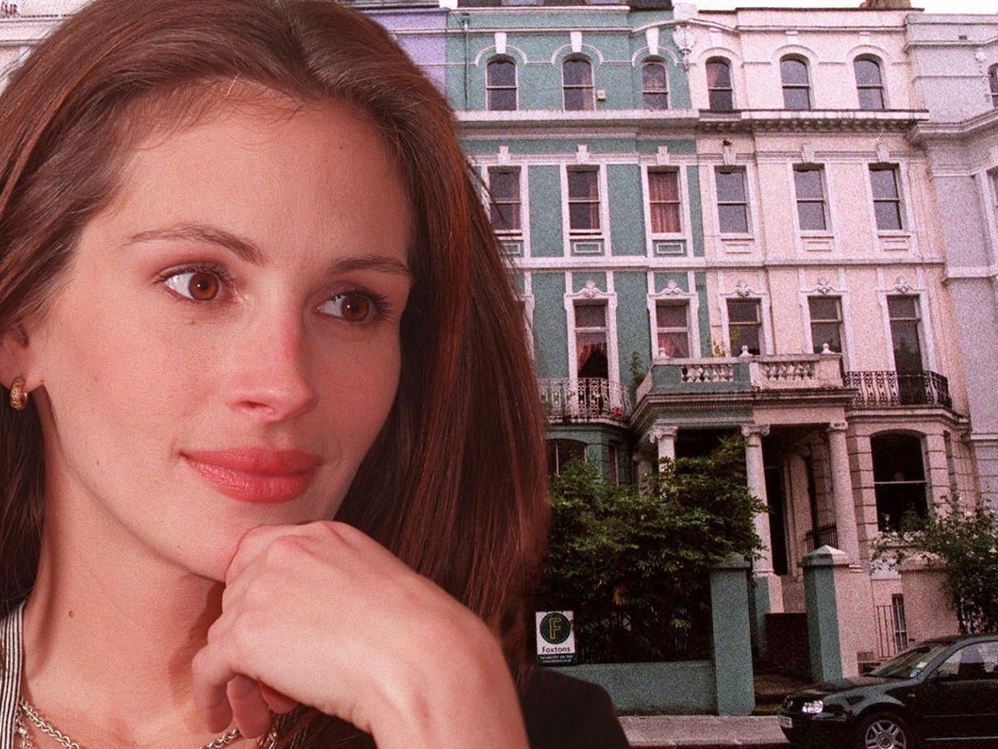 US-Schauspielerin Julia Roberts spricht über die Herausforderungen ihrer Rolle in der romantischen Komödie "Notting Hill" und wie unwohl sie sich dabei fühlte.