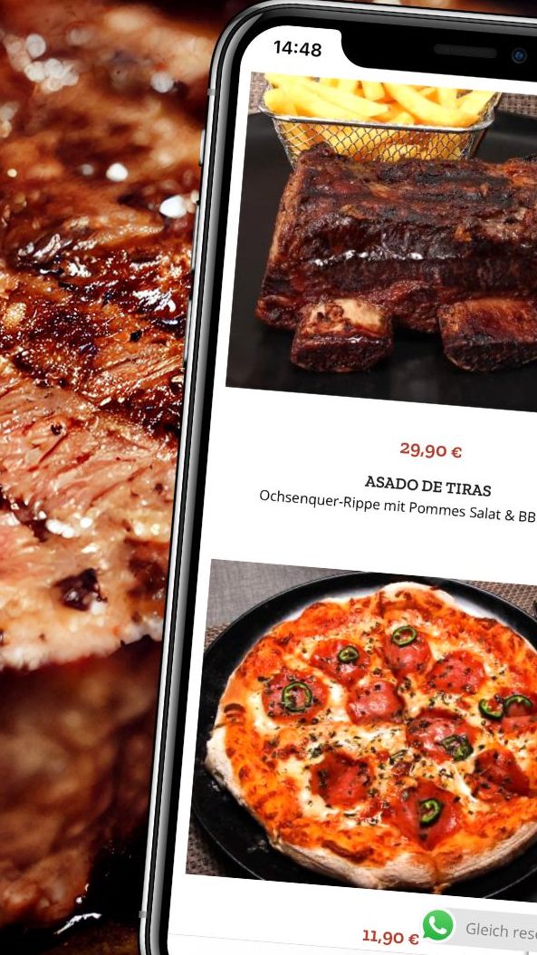 Das Angebot des La Piedra reicht von argentinischen Steaks über frische Pizzen bis hin zu saftigen Burgern.