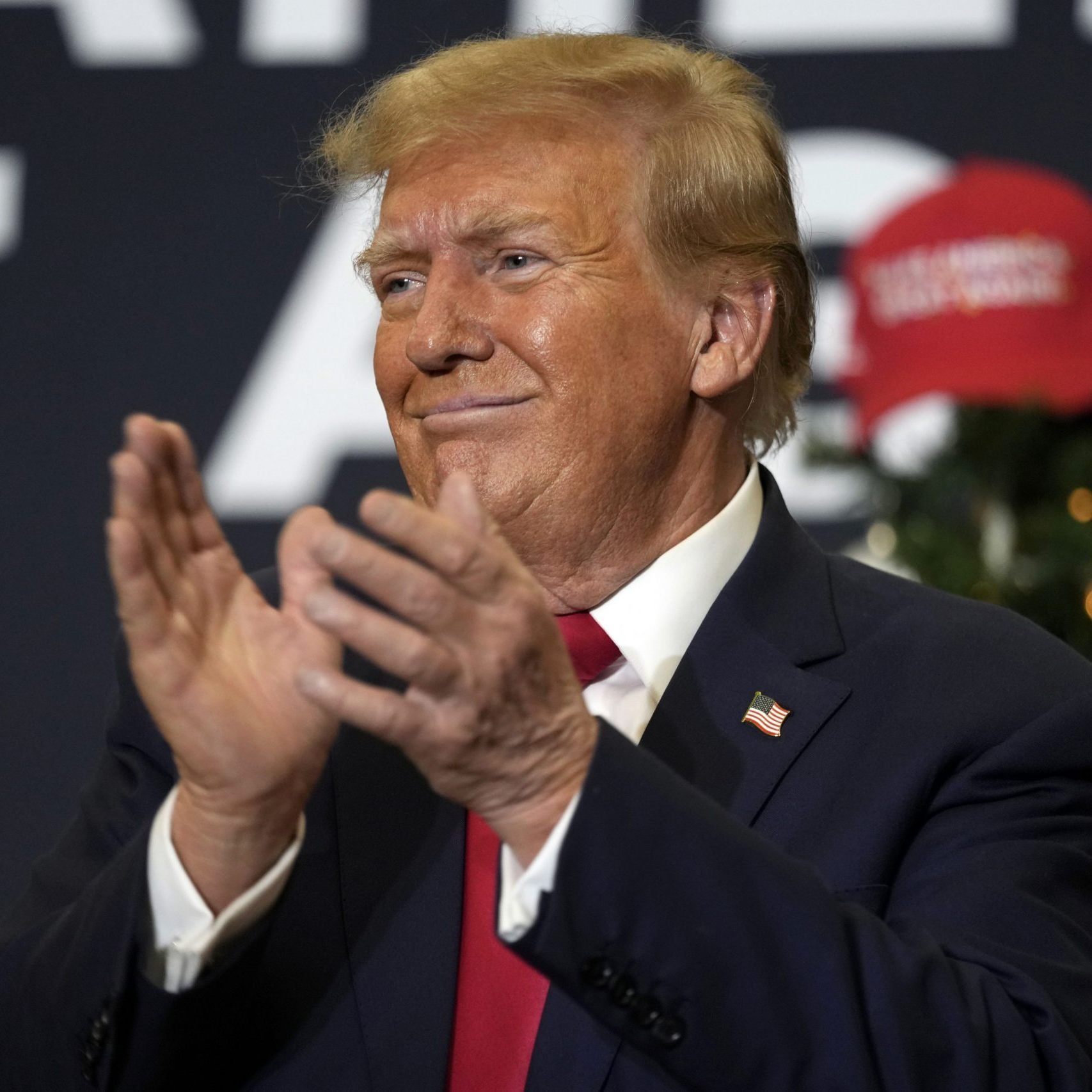 Ex-US-Präsident Donald Trump setzt sich bei Supreme Court für seinen Wahlantritt ein.