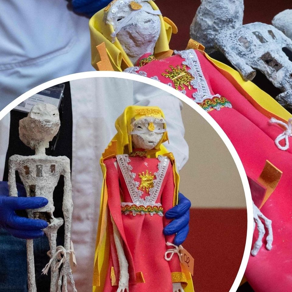 In Peru wurden die mutmaßlichen Aliens entlarvt.