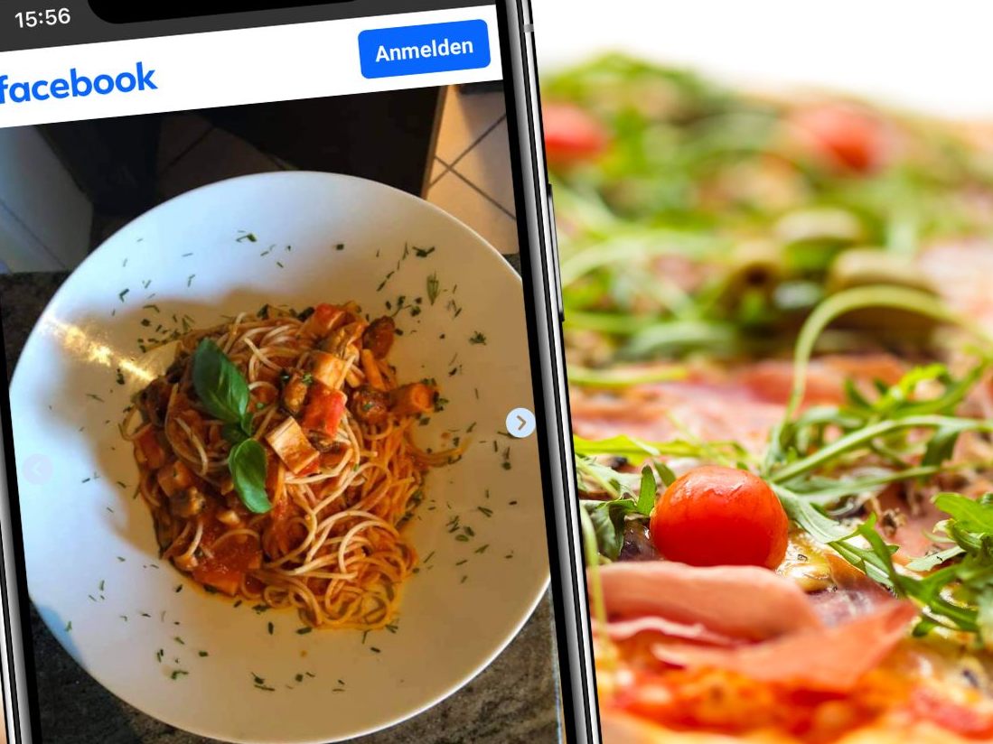 Die Speisekarte bietet eine breite Palette an italienischen Gerichten.