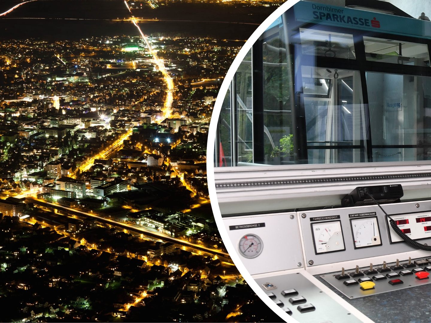 Ein technischer Defekt legte die Karren-Seilbahn (r.) ausgerechnet an Silvester lahm.