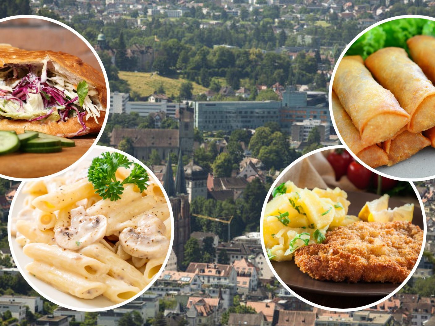 Hier 10 Empfehlungen für preiswerte Lokale im Bezirk Bregenz!