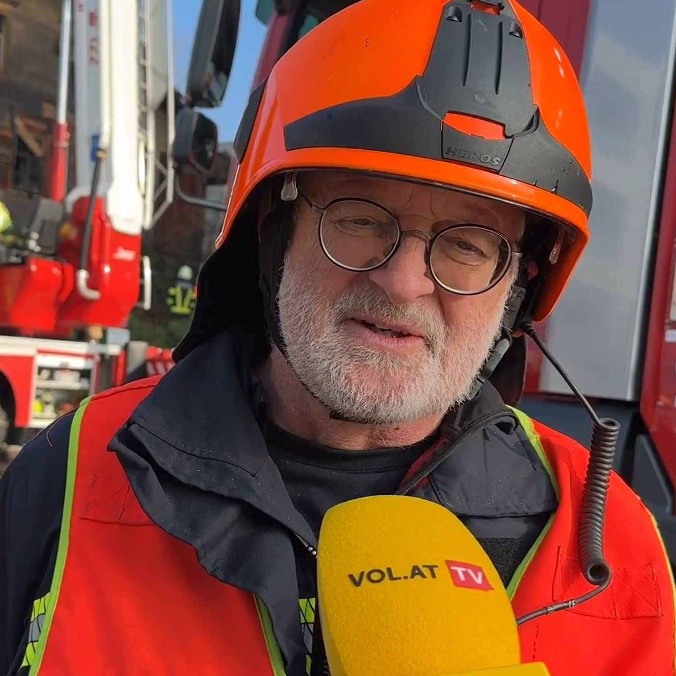 Einsatzleiter Karl Kohler