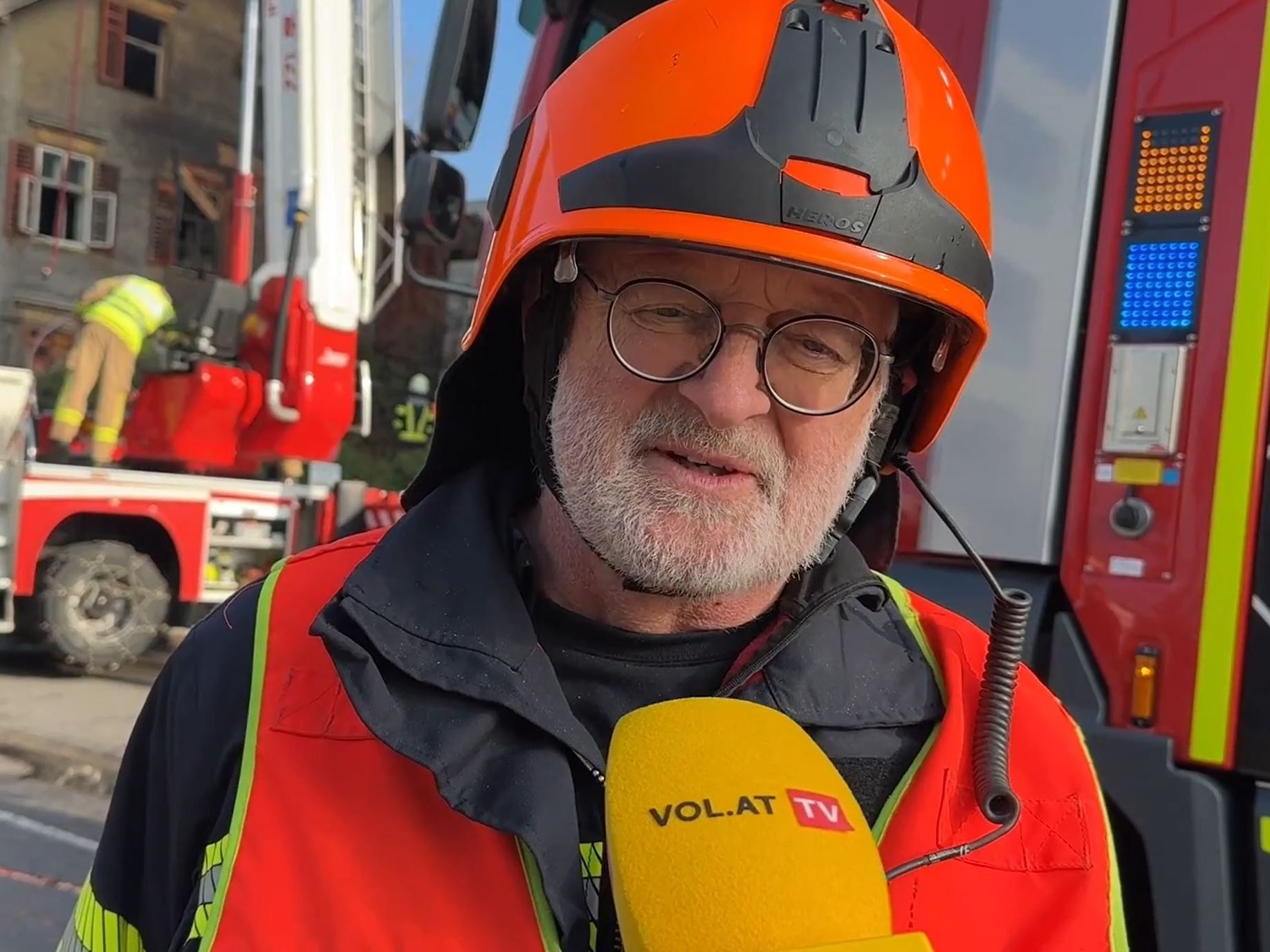 Einsatzleiter Karl Kohler