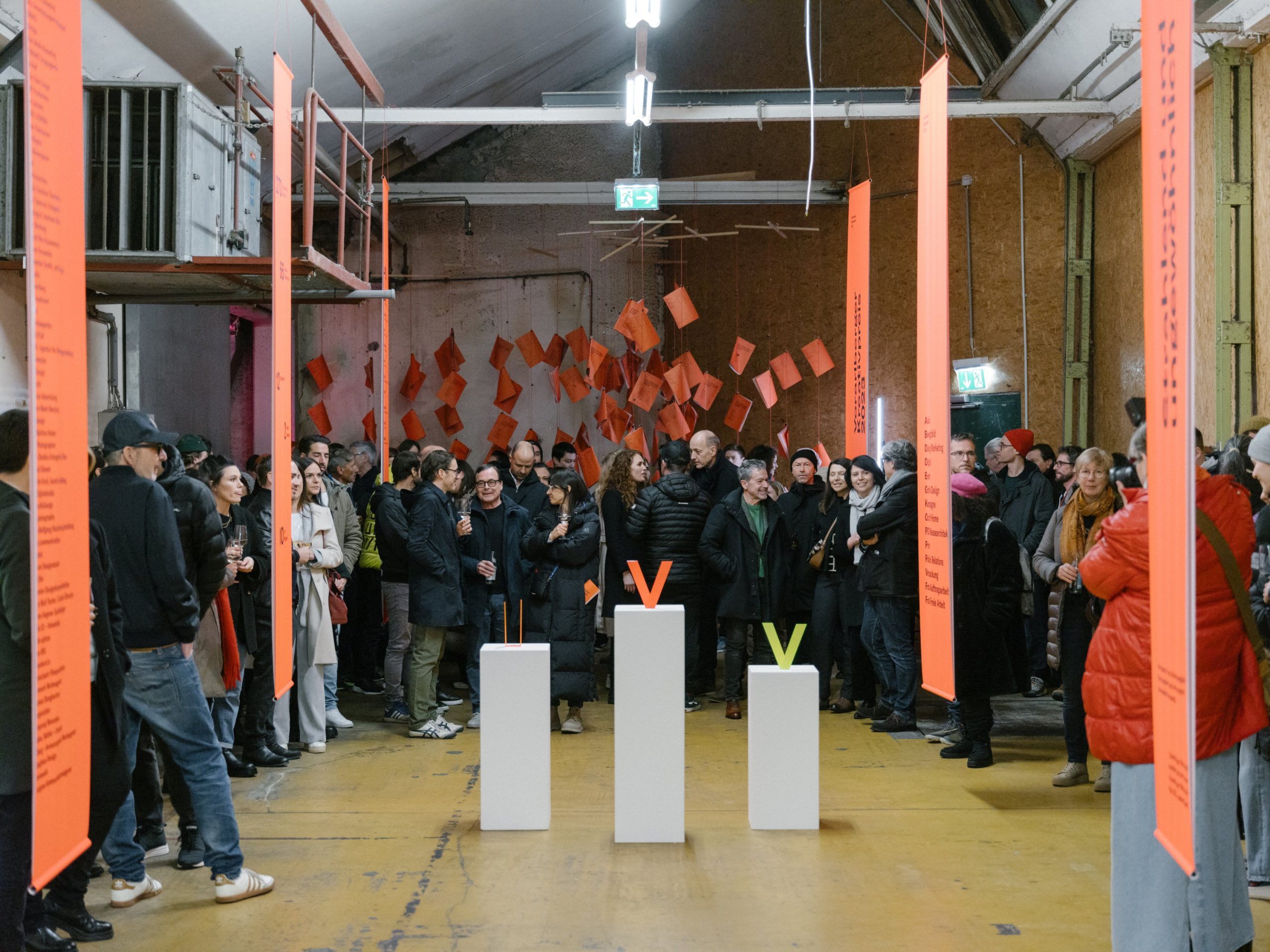 Begrüßung und Empfang aller Gäste in der Rampe der CampusVäre